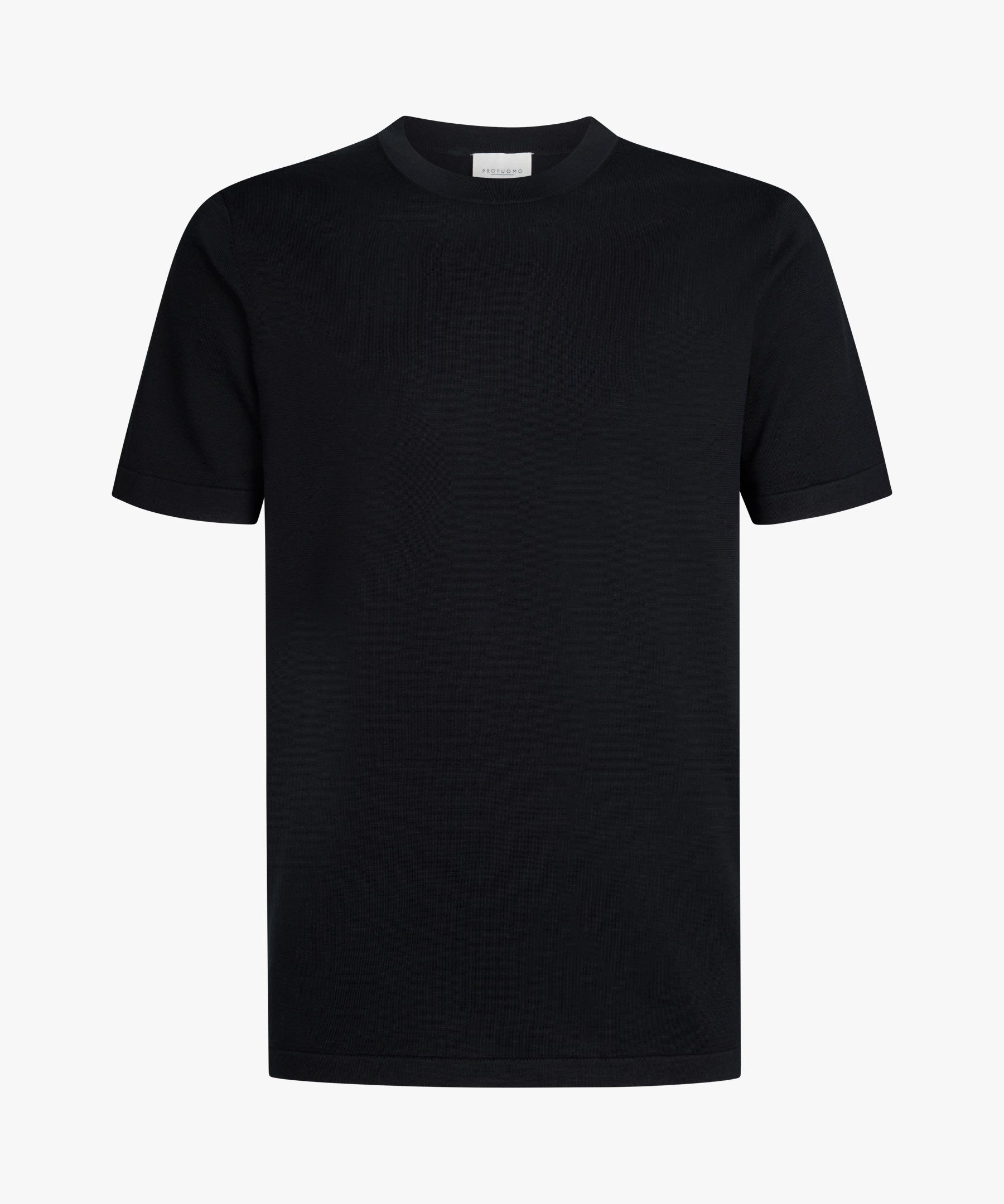 Profuomo Kurzarmshirt T-SHIRT CREW NECK SS NAVY