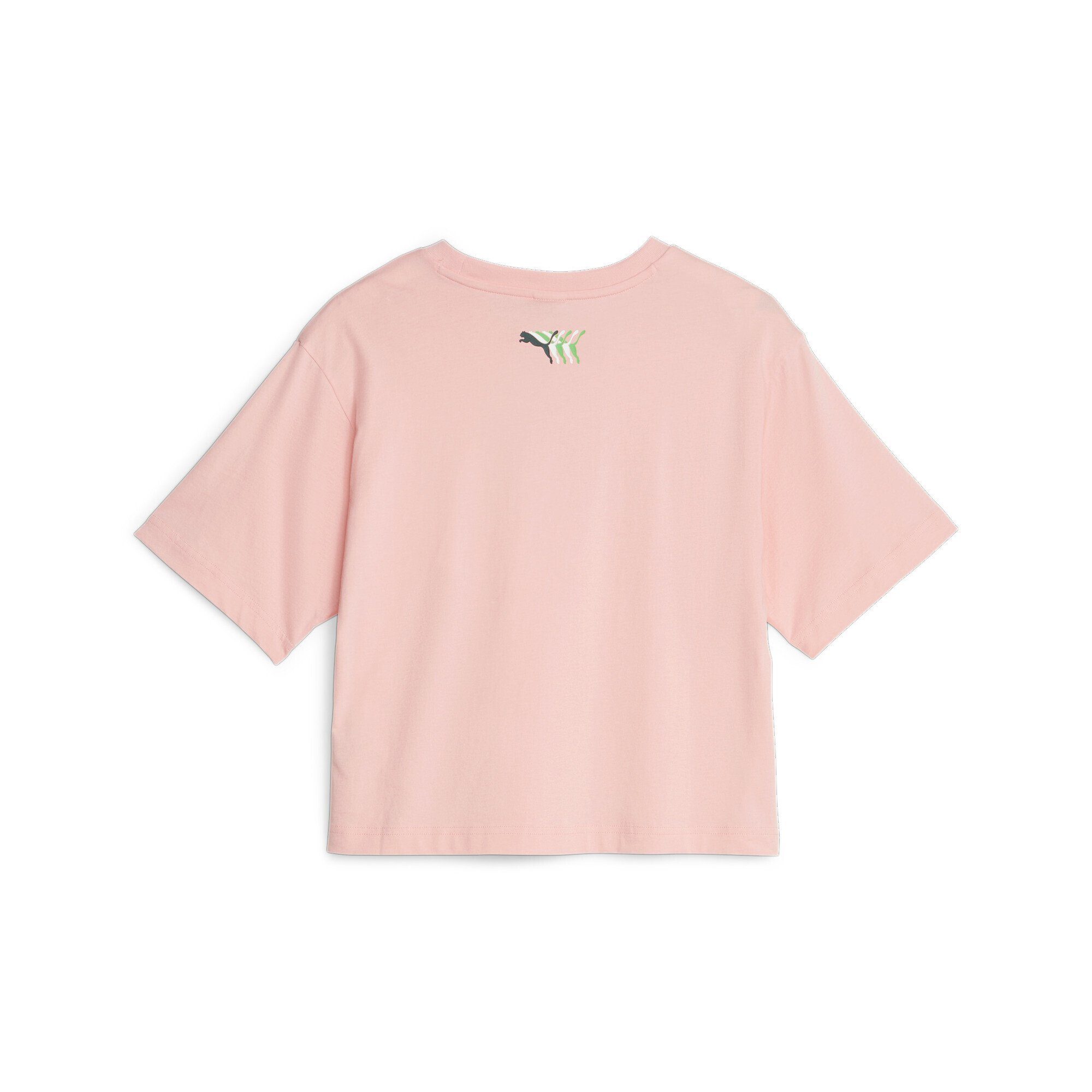 PUMA T-Shirt T-Shirt Pink Smoothie Brand Peach Damen Classics Love