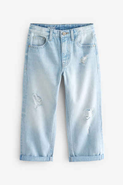 Next Loose-fit-Jeans Jeans im Used-Look - Loose Fit (1-tlg)