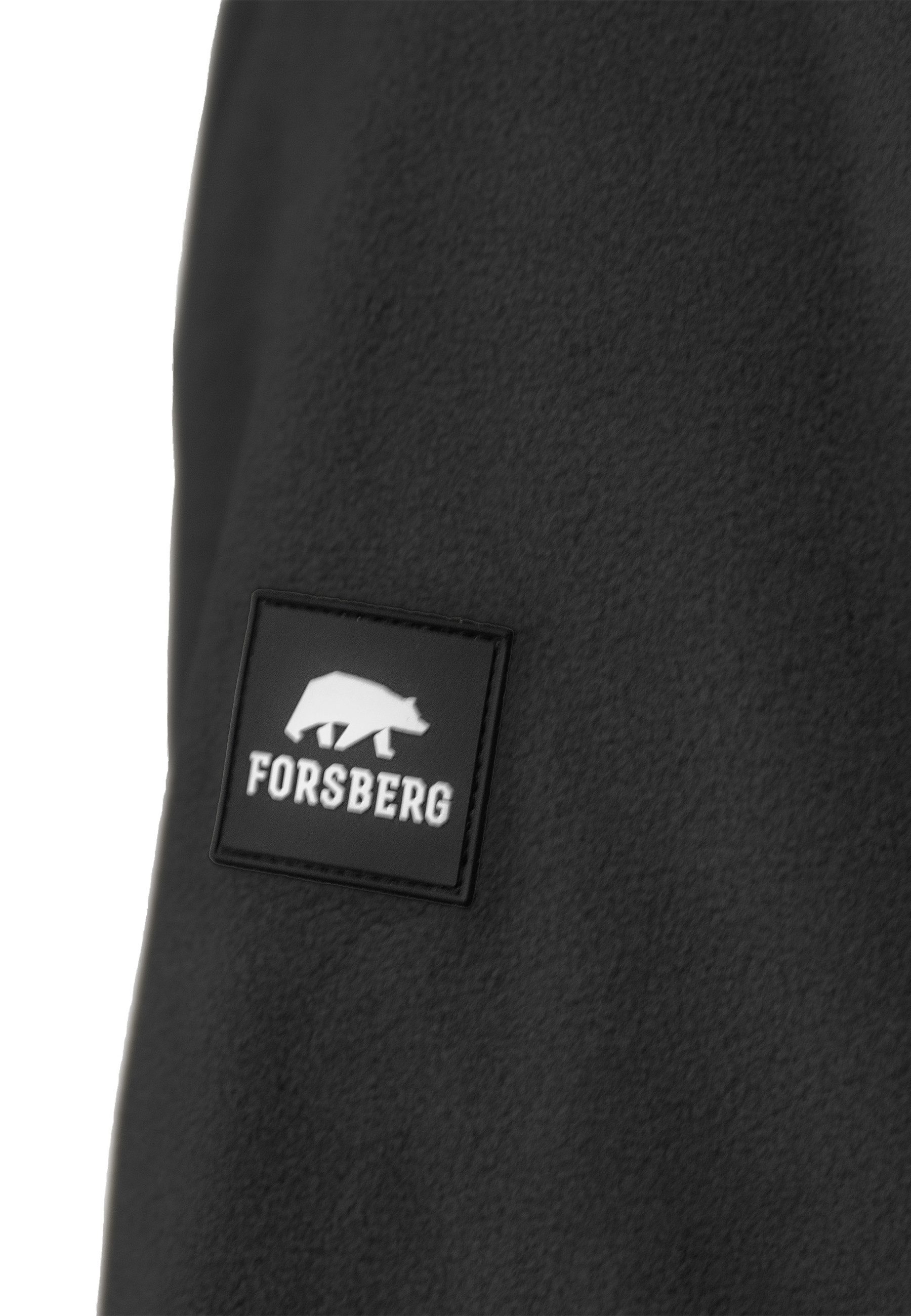 FORSBERG Sweatshirt Dicker Fleece Hoodie Zipper