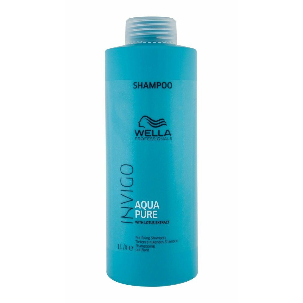 Wella Wella Haarshampoo 1000ml Purifying Shampoo Invigo Professionals Wella Pure Aqua