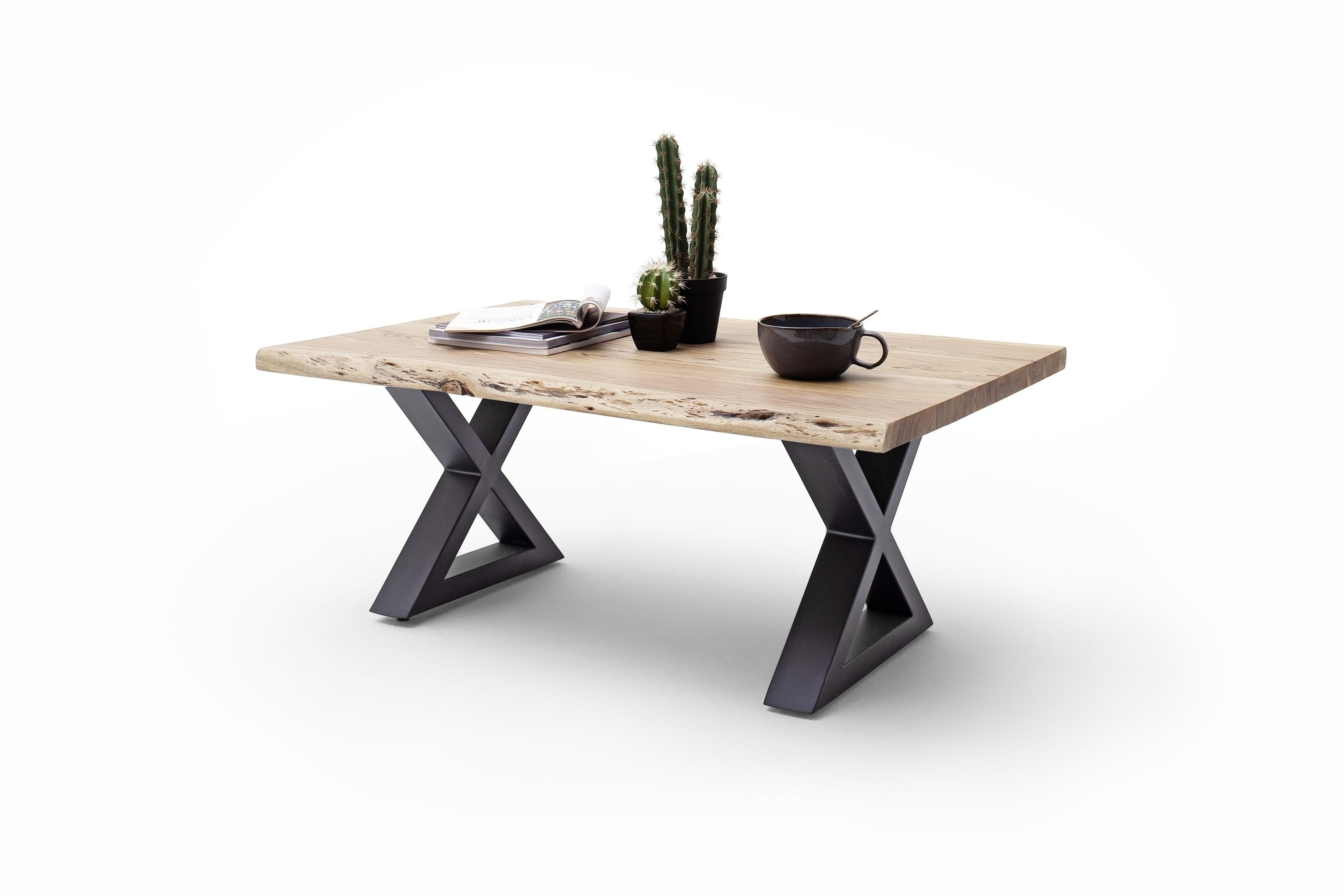 freiraum Couchtisch CARTAGENA, in Akazie natur, massiv lackiert - 110x45x70cm (BxHxT)