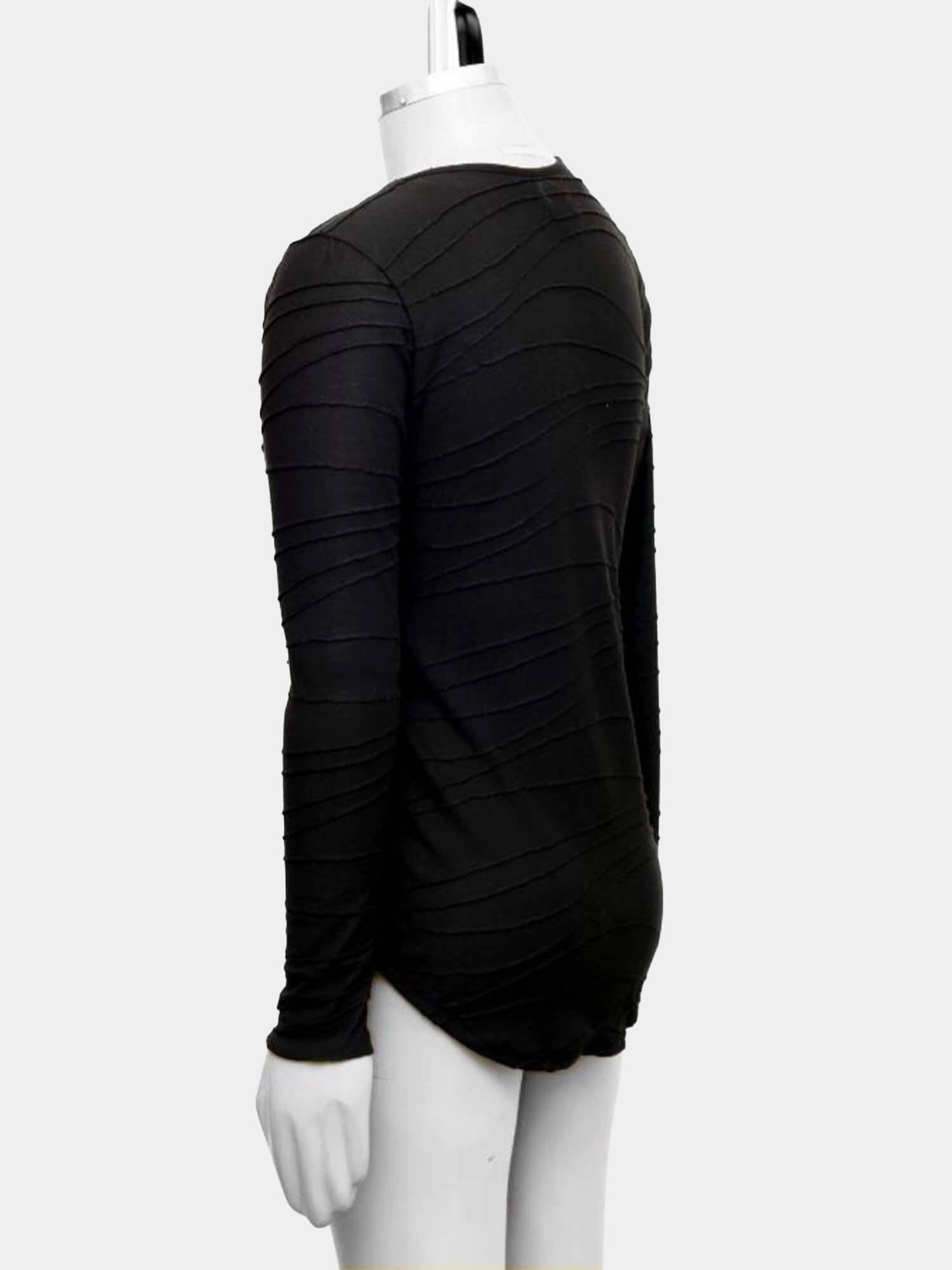 Zeitgeist Langarmshirt WAVE TUCK T