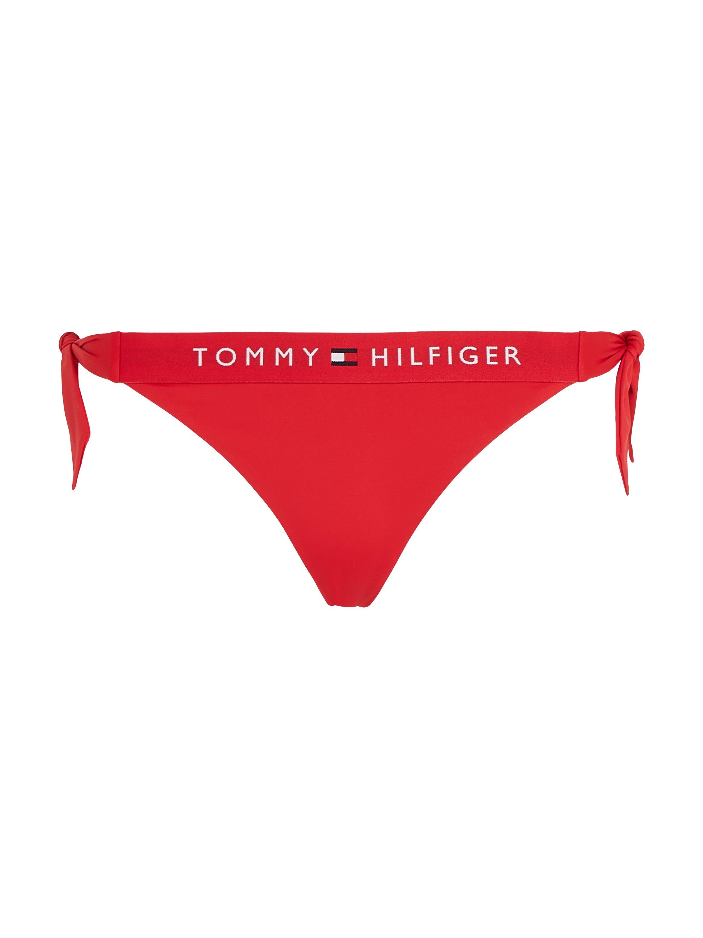 Tommy Hilfiger Swimwear Bikini-Hose TH SIDE TIE CHEEKY BIKINI mit seitlichen Knotendetails – Bild 4 von 5
