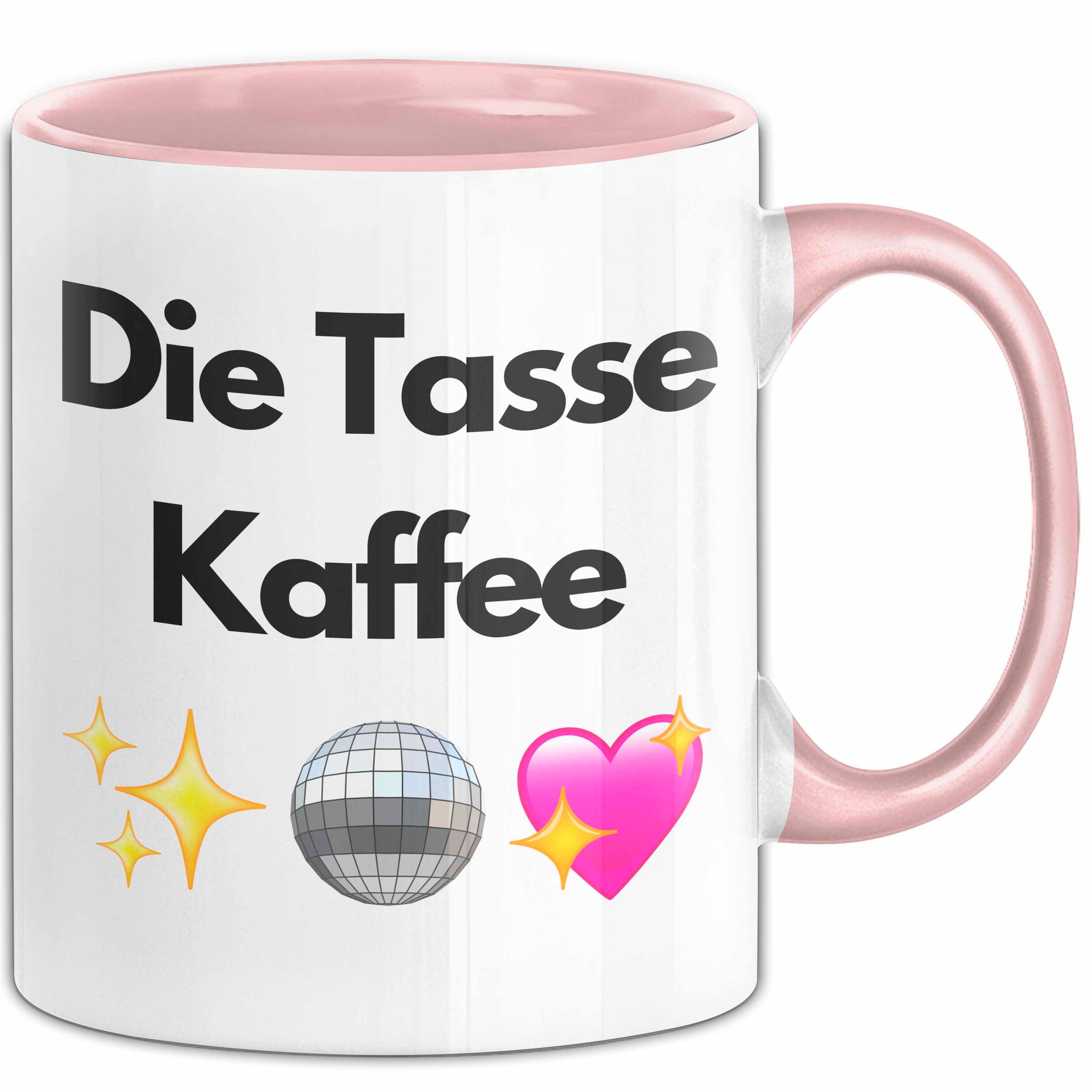Trendation Tasse Die Tasse Kaffee Geschenk Lustiger Spruch Geschenkidee, Keramik