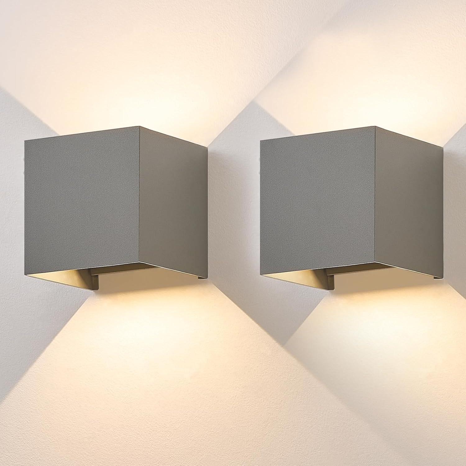 ZMH LED Wandleuchte Innen Flurlampe Innen Wandlampe Aussen Whonzimmer, Auße günstig online kaufen