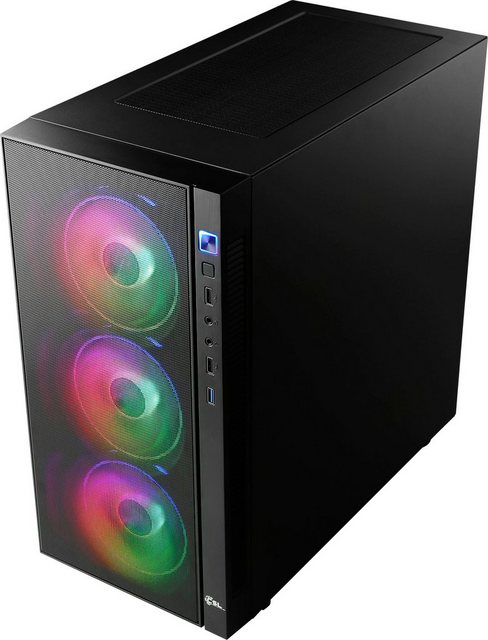 CSL HydroX V8514 Gaming-PC (AMD Ryzen 5 3600, GeForce RTX 3060Ti, 16 GB RAM, 1000 GB SSD, Wasserkühlung)
