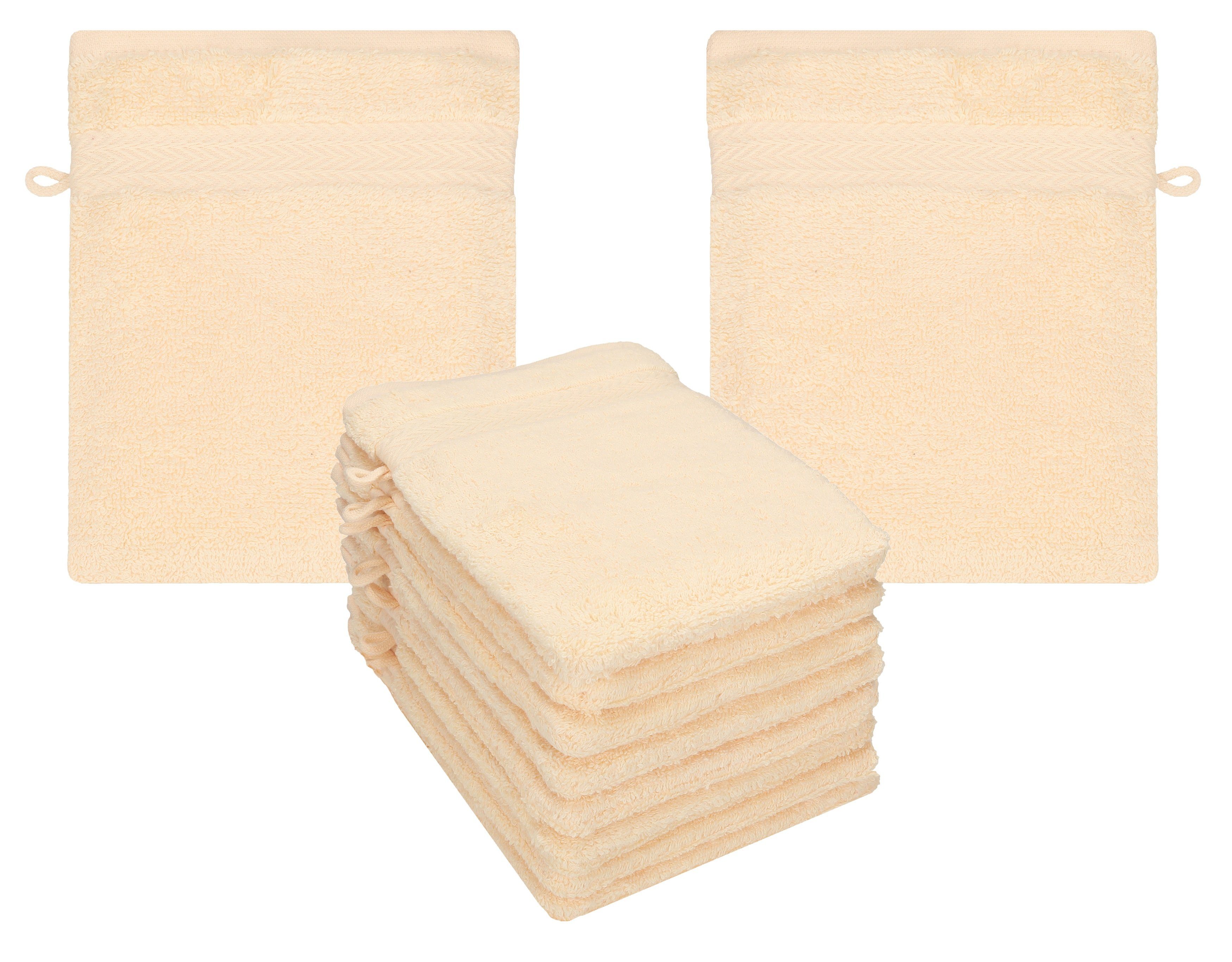 Betz Waschhandschuh 10-tlg. PREMIUM Größe 16 cmx21 cm, Baumwolle (Set, 10-St), 100% baumwolle