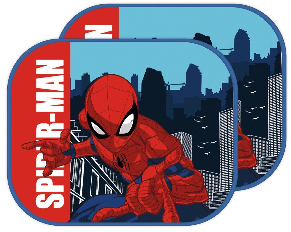 Spiderman Autosonnenschutz Spiderman City Fenster-Sonnenblende, 2er-Set, 45 x 37 cm, (2-St)
