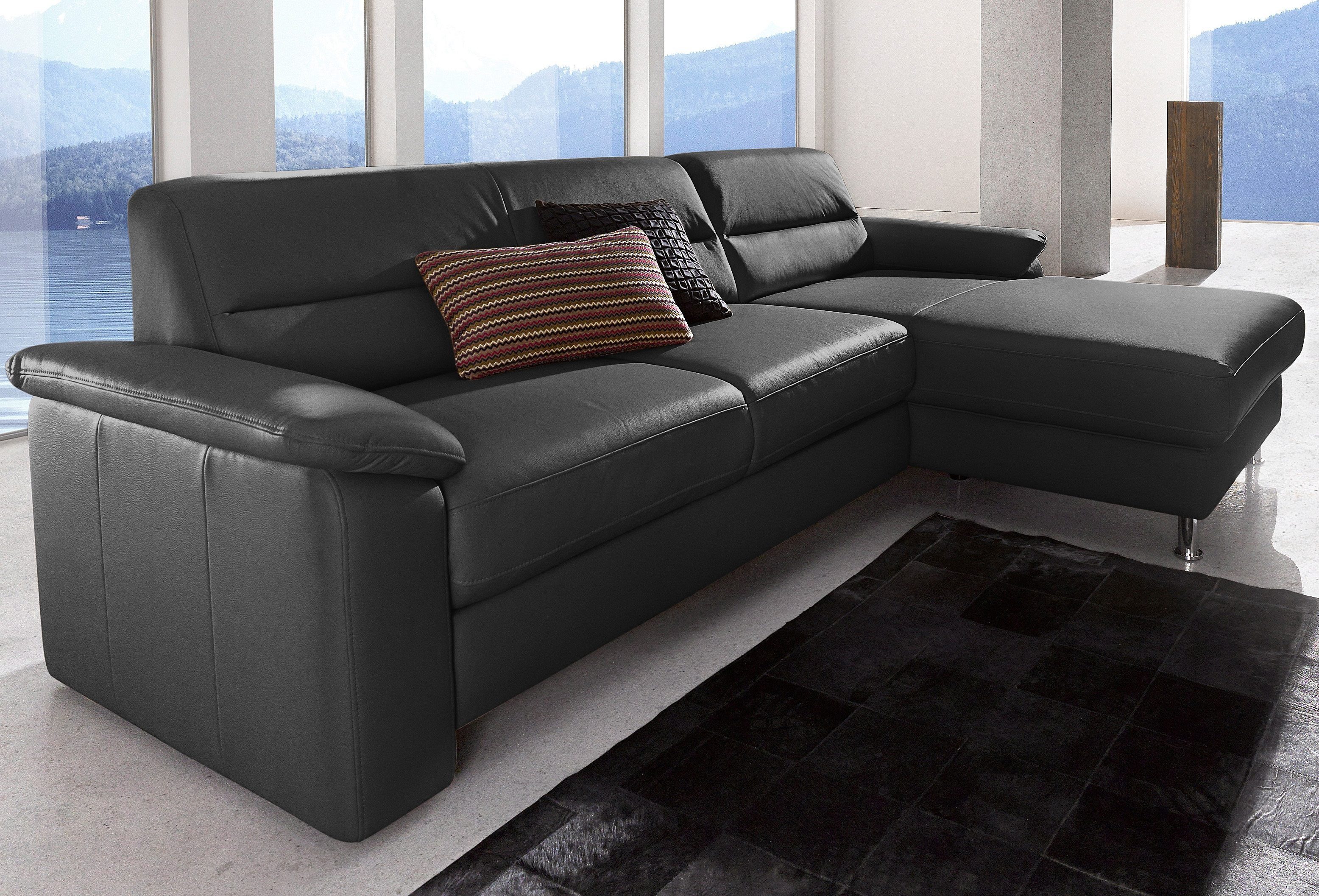 sit&more Ecksofa Ascara L-Form, inklusive Boxspring/Federkern-Polsterung, günstig online kaufen
