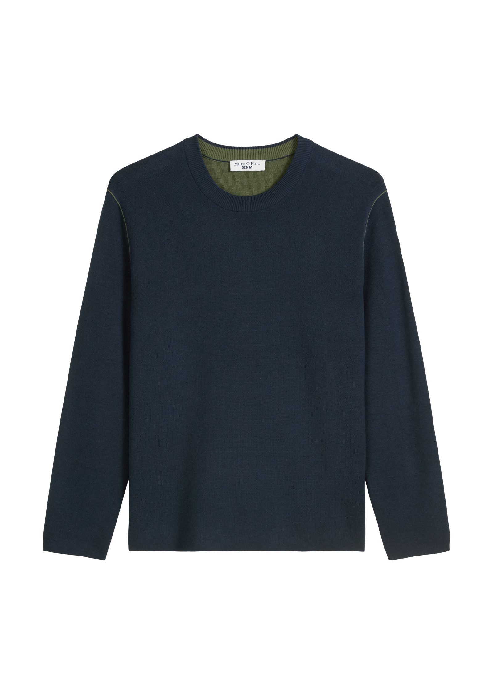 Marc O'Polo DENIM Strickpullover aus Double-Face-Cotton