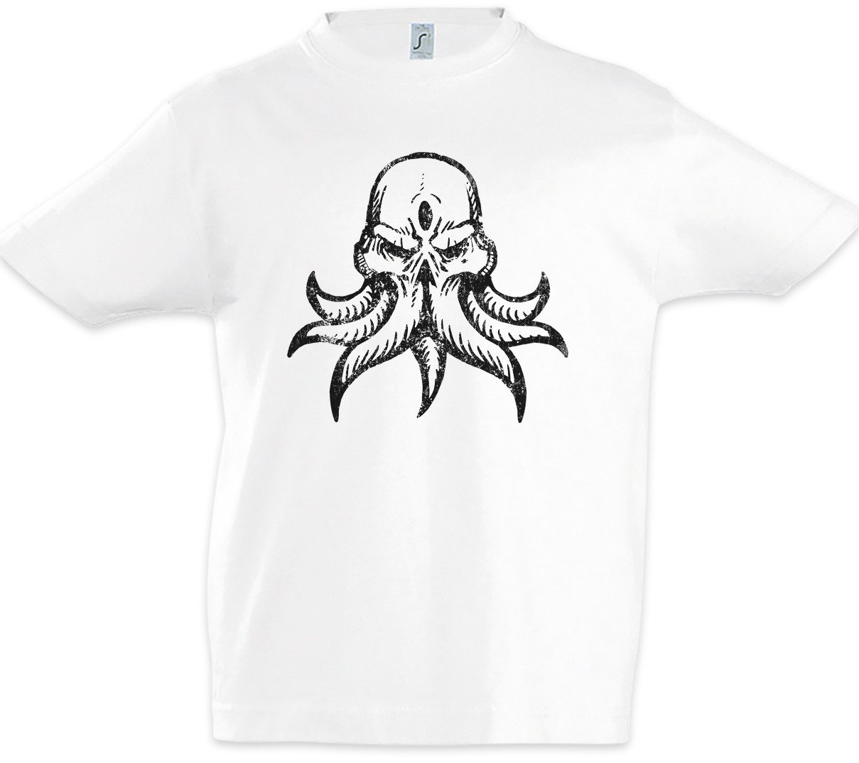 Print-Shirt Cthulhu Insmouth Kinder T-Shirt Cthulhu Call Horror Arkham H. P.