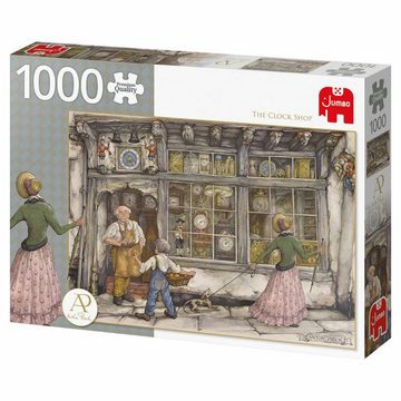 Jumbo Spiele Puzzle Der Uhrenladen 1000 Teile, 1000 Puzzleteile