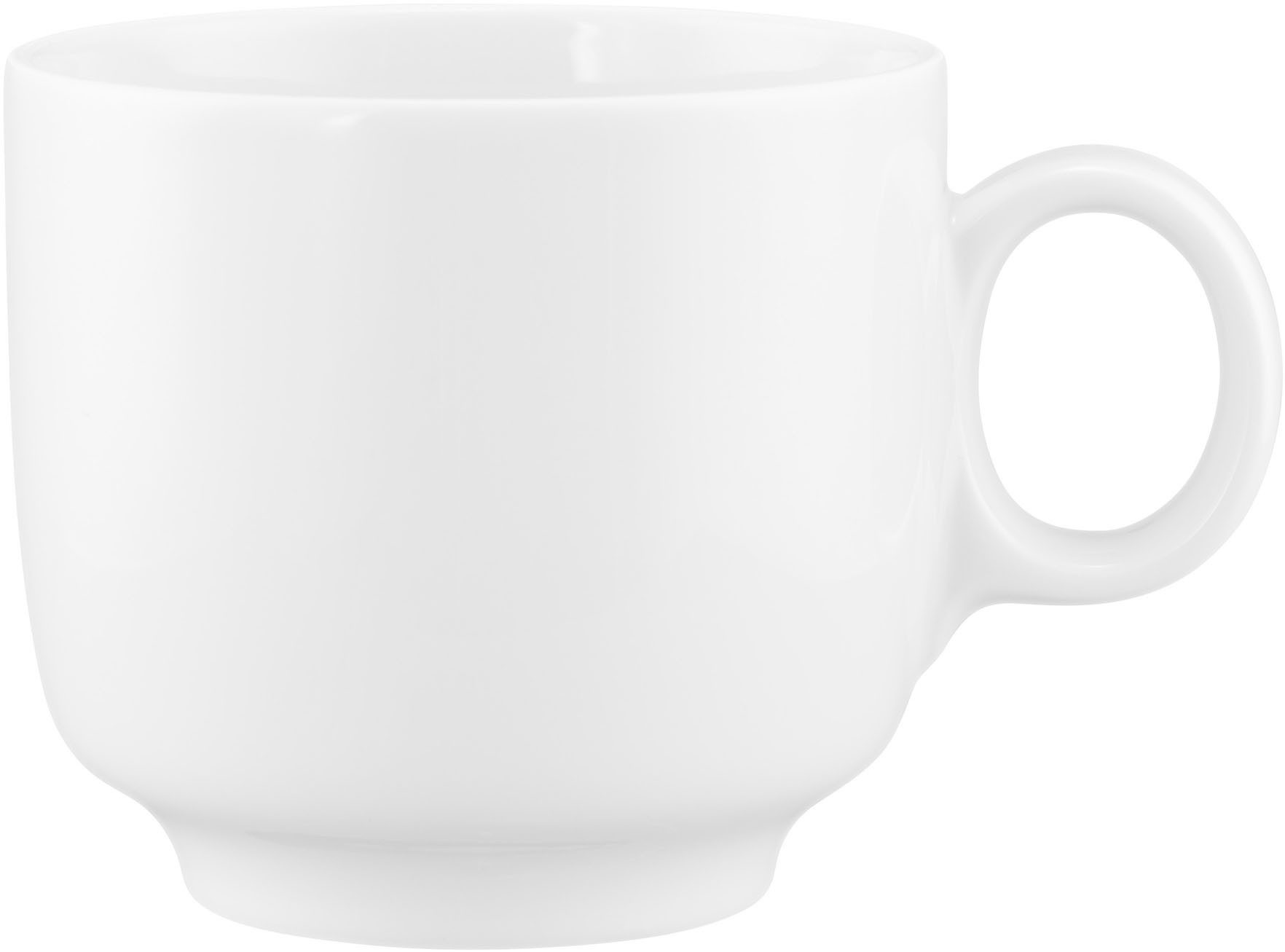 Seltmann Weiden Cappuccinotasse Sento Home, 1-tlg., Porzellan, Kaffeetasse mit Henkel, 330 ml