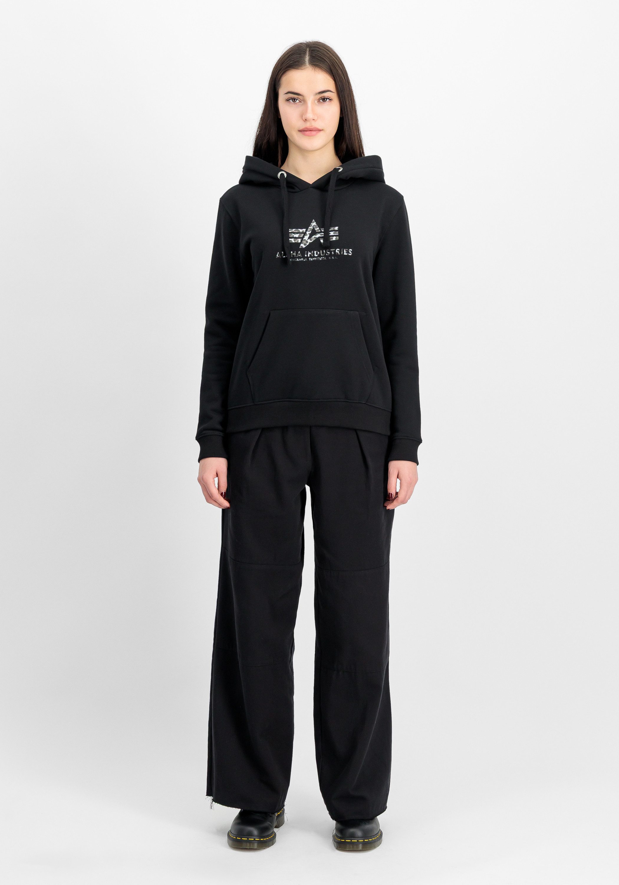 Alpha Industries Kapuzensweatshirt Basic Hoodie BL Mirror Leo W