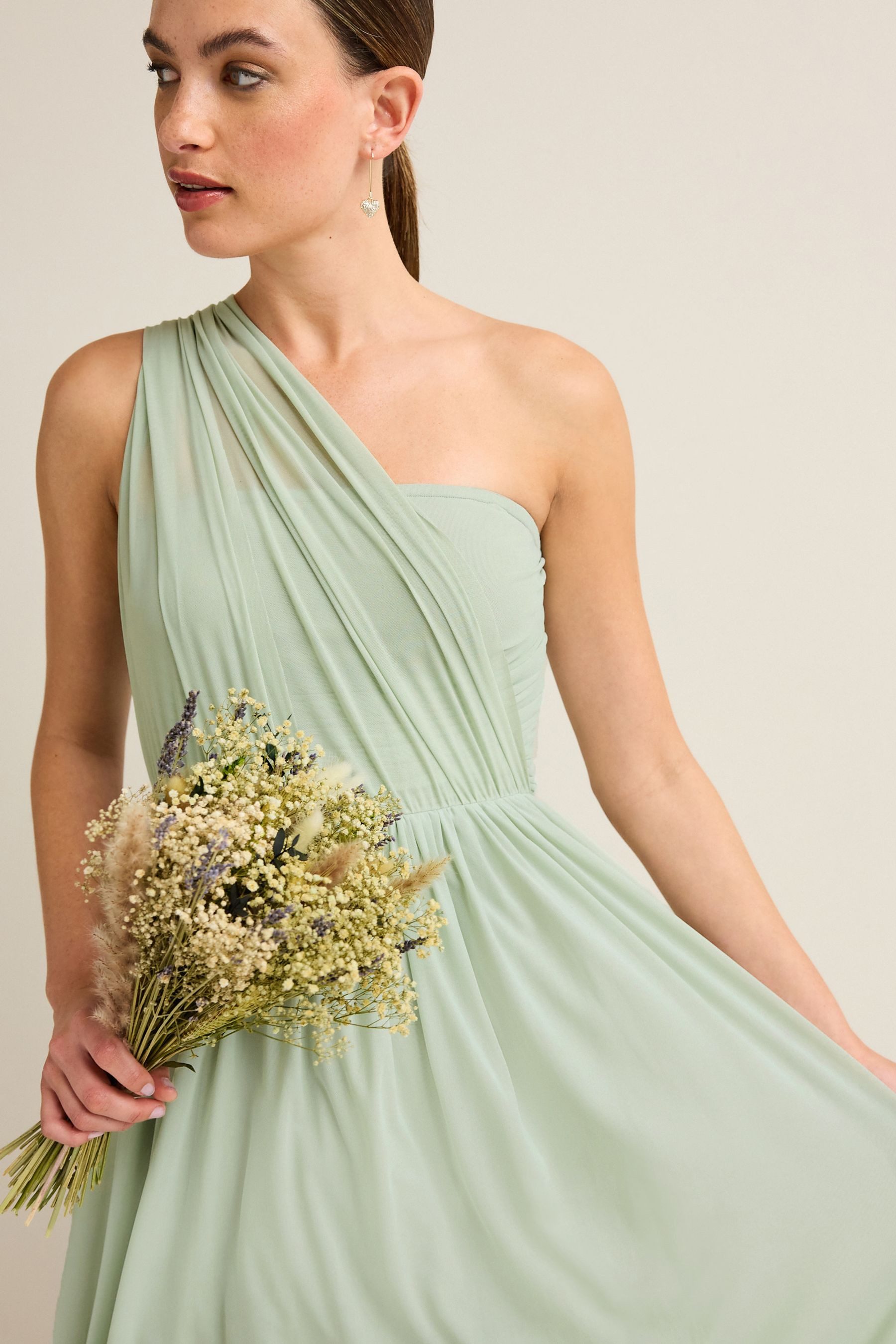 Next Partykleid Multiway-Brautjungfernkleid aus Mesh (1-tlg)