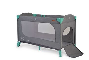 Cangaroo Baby-Reisebett Reisebett Skyglow 2 Ebenen, Räder Matratze Seiteneingang Tasche Bremsen