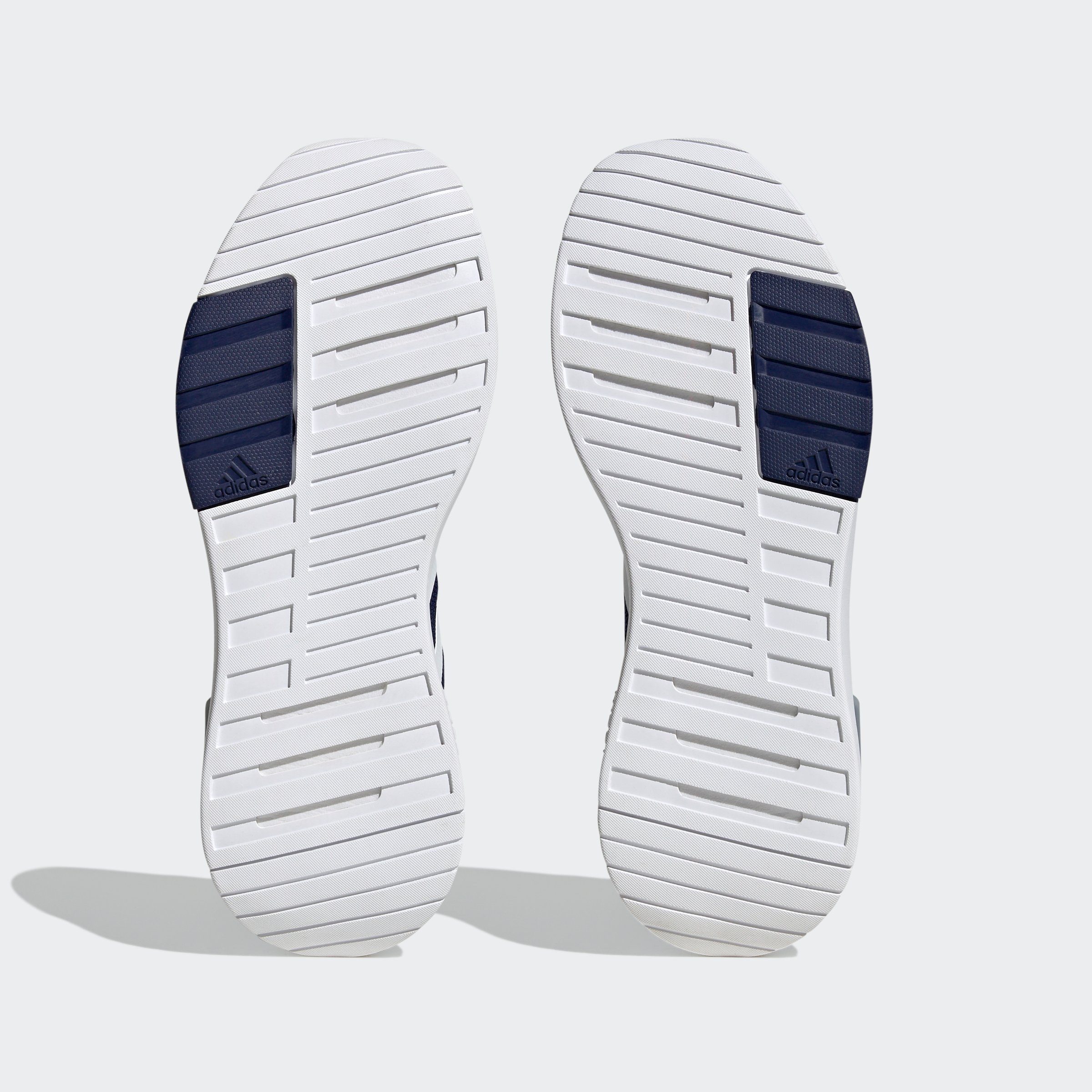 adidas Cloud White RACER Sportswear Silver Halo / Sneaker Dark Blue TR23 /