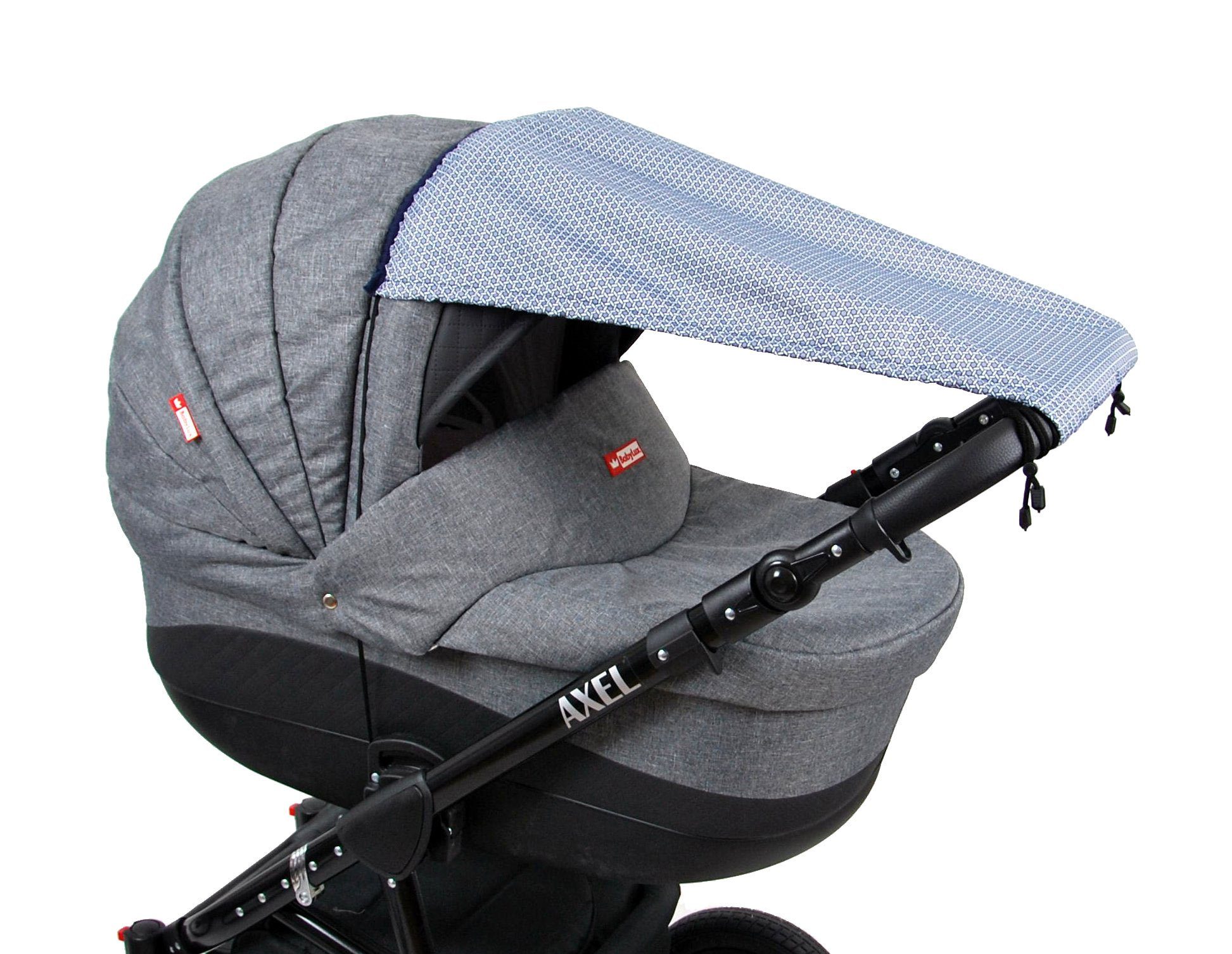 Thumbnail - BabyLux Kinderwagen-Sonnenschutzhülle BABYLUX Sonnenschutz UV Rollo Schutz SONNENSEGEL für Kinderwagen (1-St), 71. Magic...