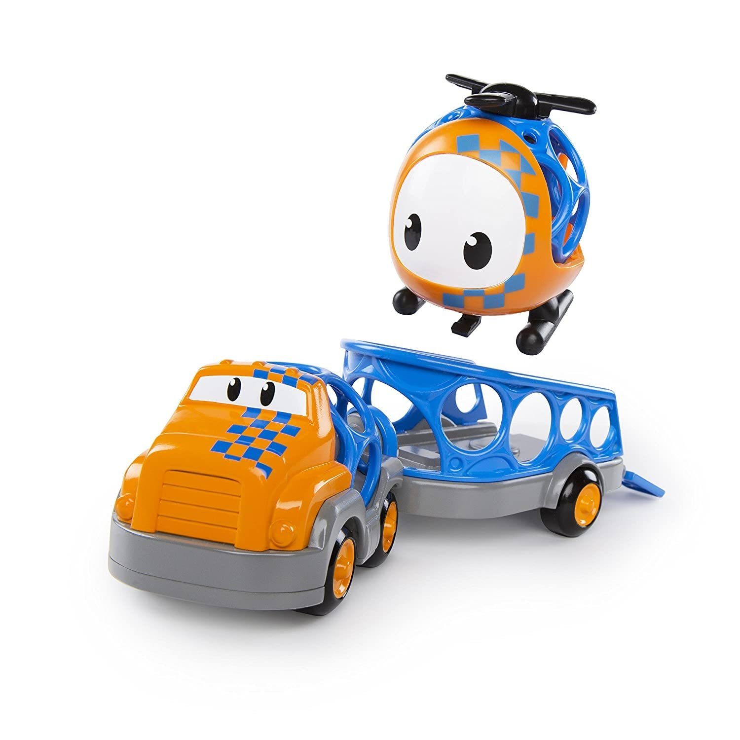OBALL Игрушки-Auto Oball, Go Grippers, Auto Truck, Anhänger und Helicopter Set, (Spar-Set)