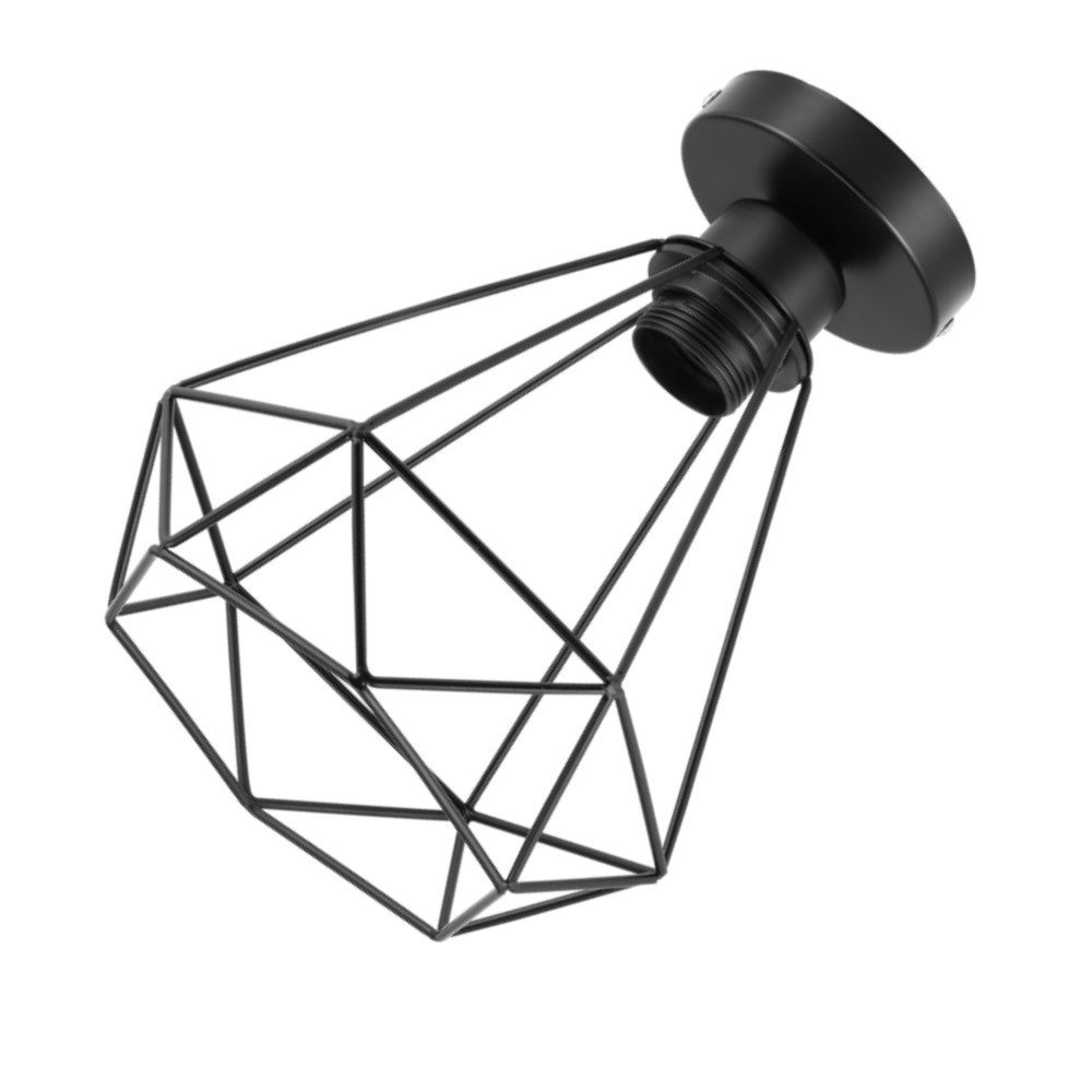 LETGOSPT Deckenleuchte Deckenlampe Hängeleuchte Metall Vintage günstig online kaufen