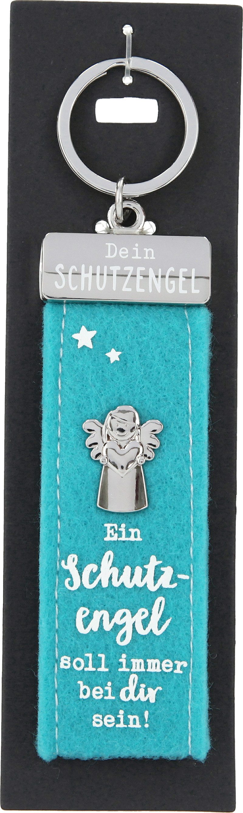 Depesche Schlüsselanhänger DEPESCHE Schlüsselanhänger Glücksfilz Schutzengel Filz Motiv 1