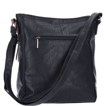 Antonio Umhängetasche Antonio Damen Handtasche schwarz (1-tlg)