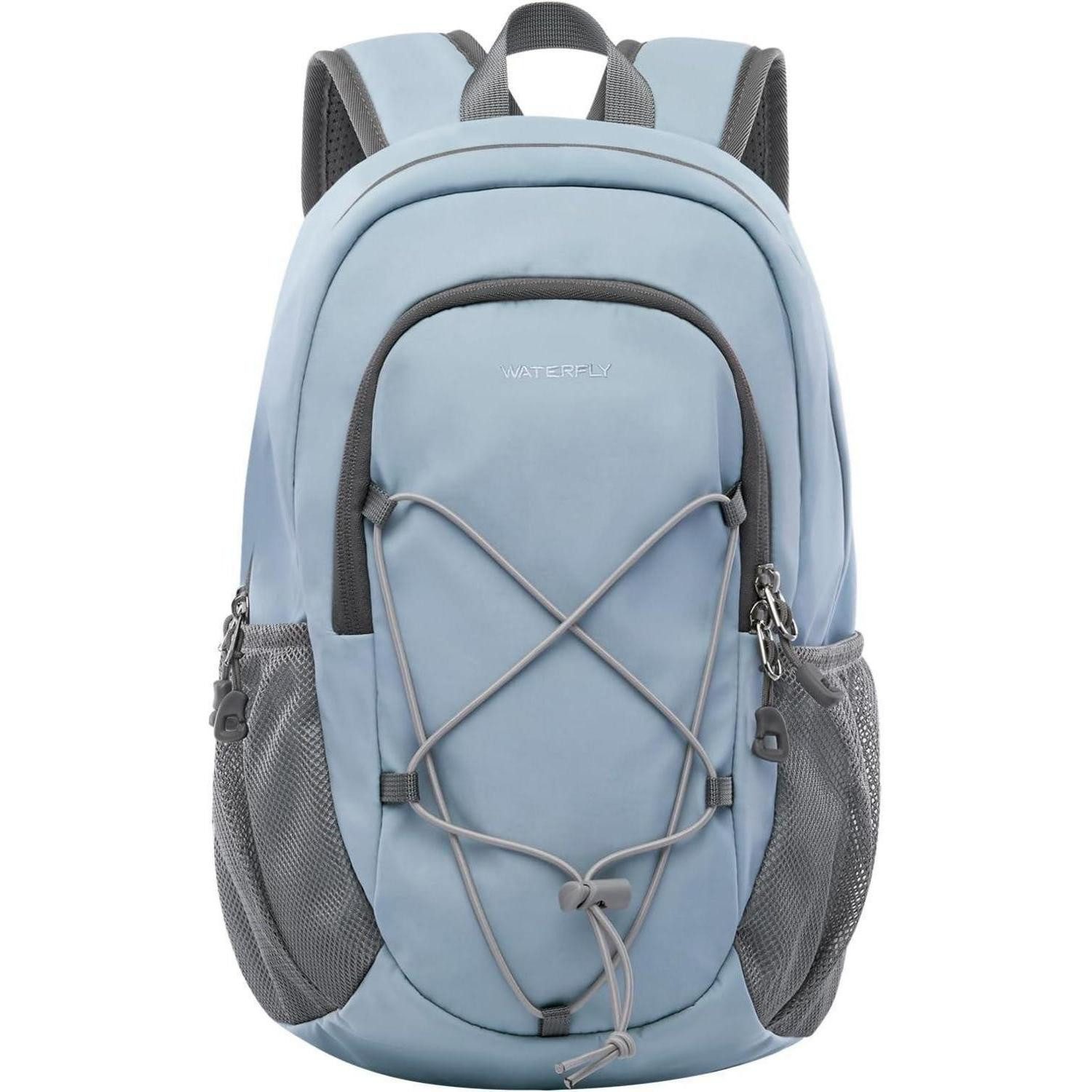 Wanderrucksack Rucksack 12L klein Daypack Outdoor Brustschnalle Wandern Hellblau