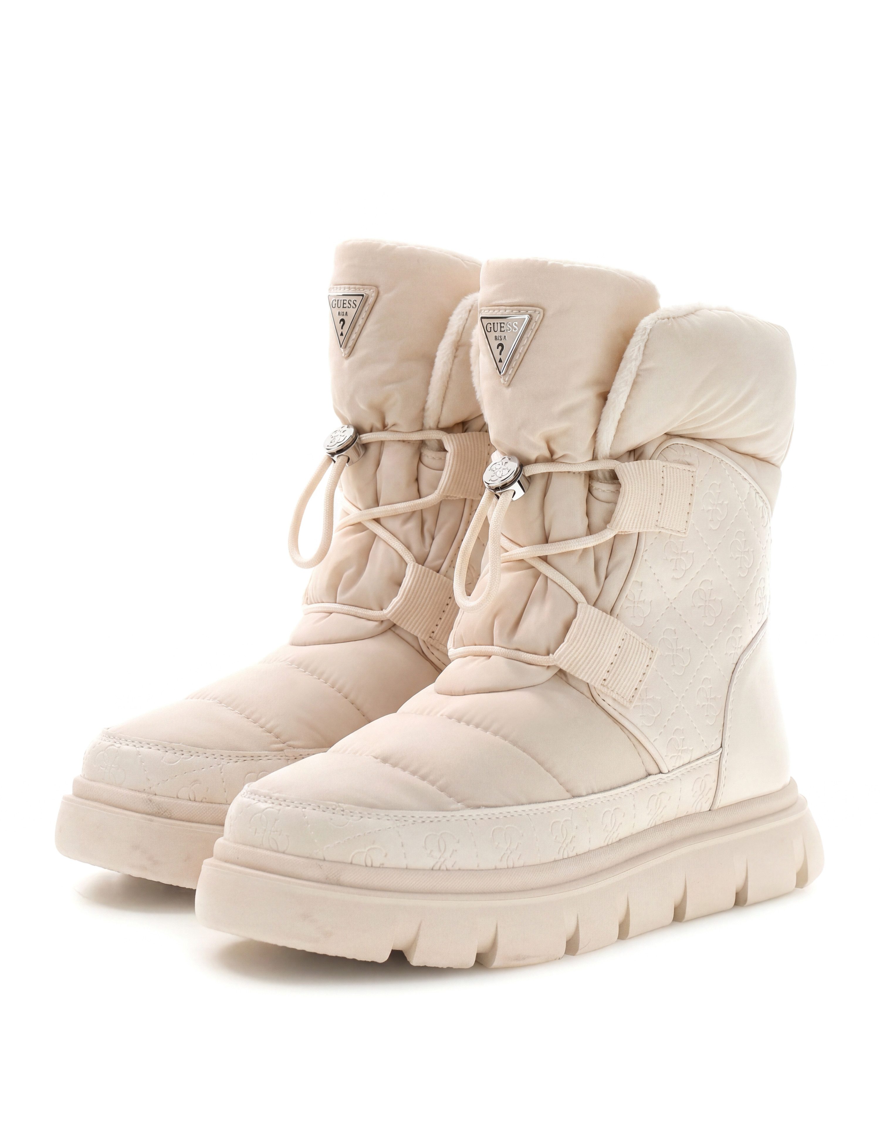 Guess MABRY Schnürboots Winterboots mit Schnellverschluss und Gummizug