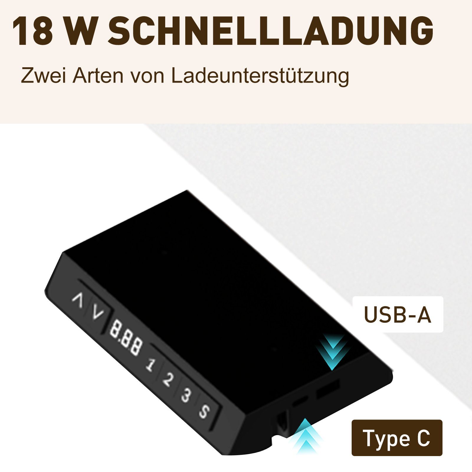 HOMAVO Schreibtisch Elektrisch höhenverstellbares Tischgestell (Höhen-Memory & Anti-Kollisions-Funktion, Zwei Höhenstufen, USB- & Type-C-Anschlüsse, 1 Controller, 4 Lenkrollen und 2 Haken)