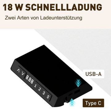 HOMAVO Schreibtisch Höhenverstellbarer Schreibtischständer,USB&Type C,Memory/Rückfederung