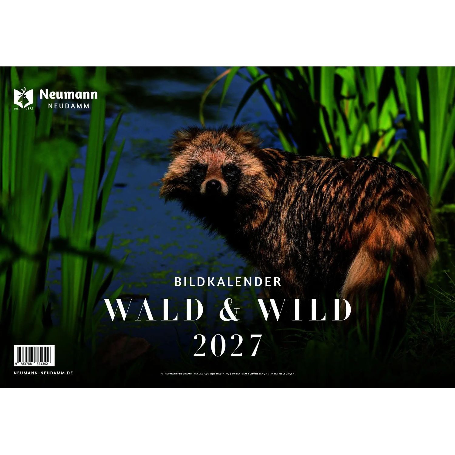 NEUMANN Wandkalender Wald & Wild 2027 - Themenkalender