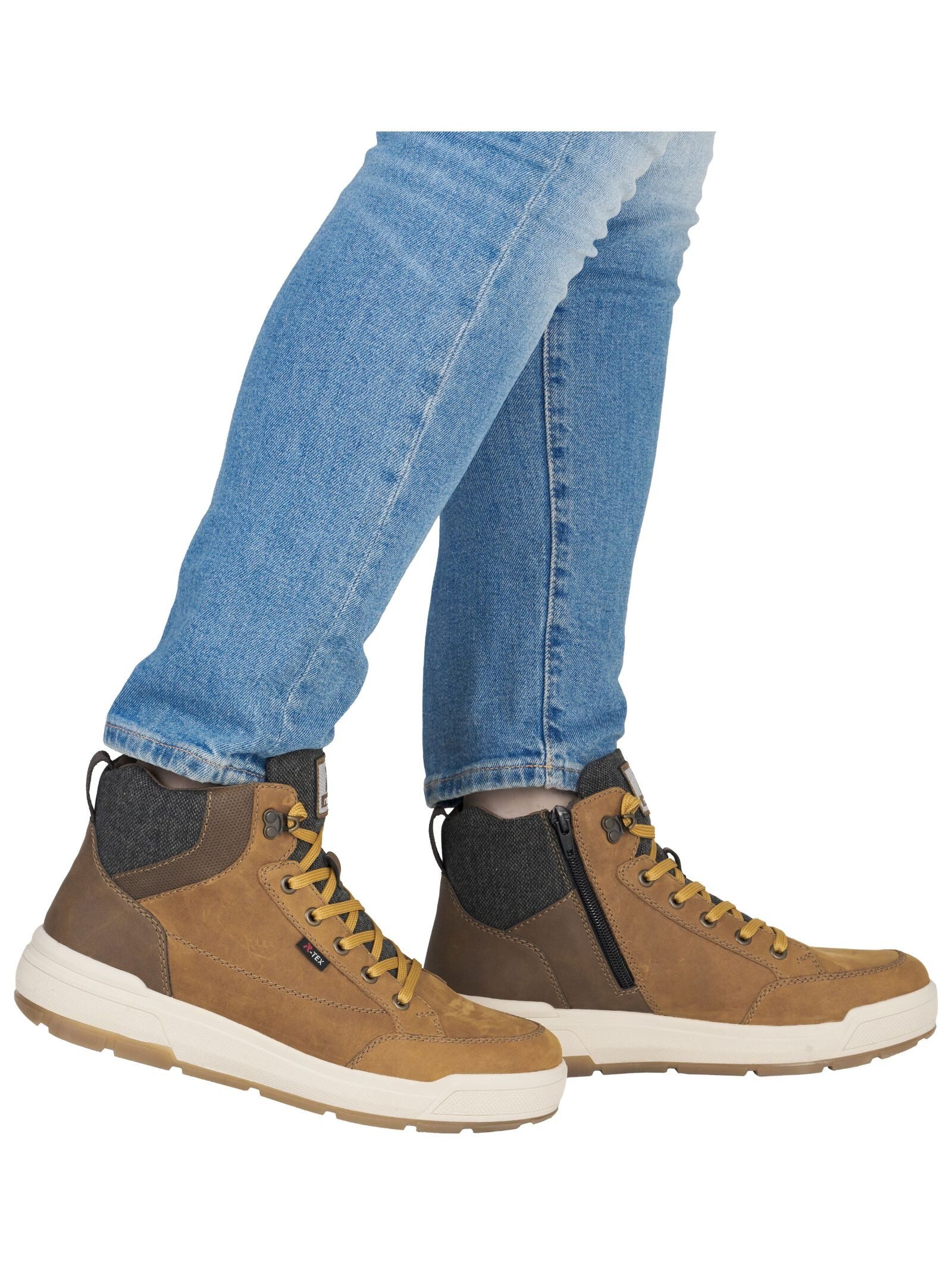 Rieker Rieker Stiefelette Leder Schnürstiefelette