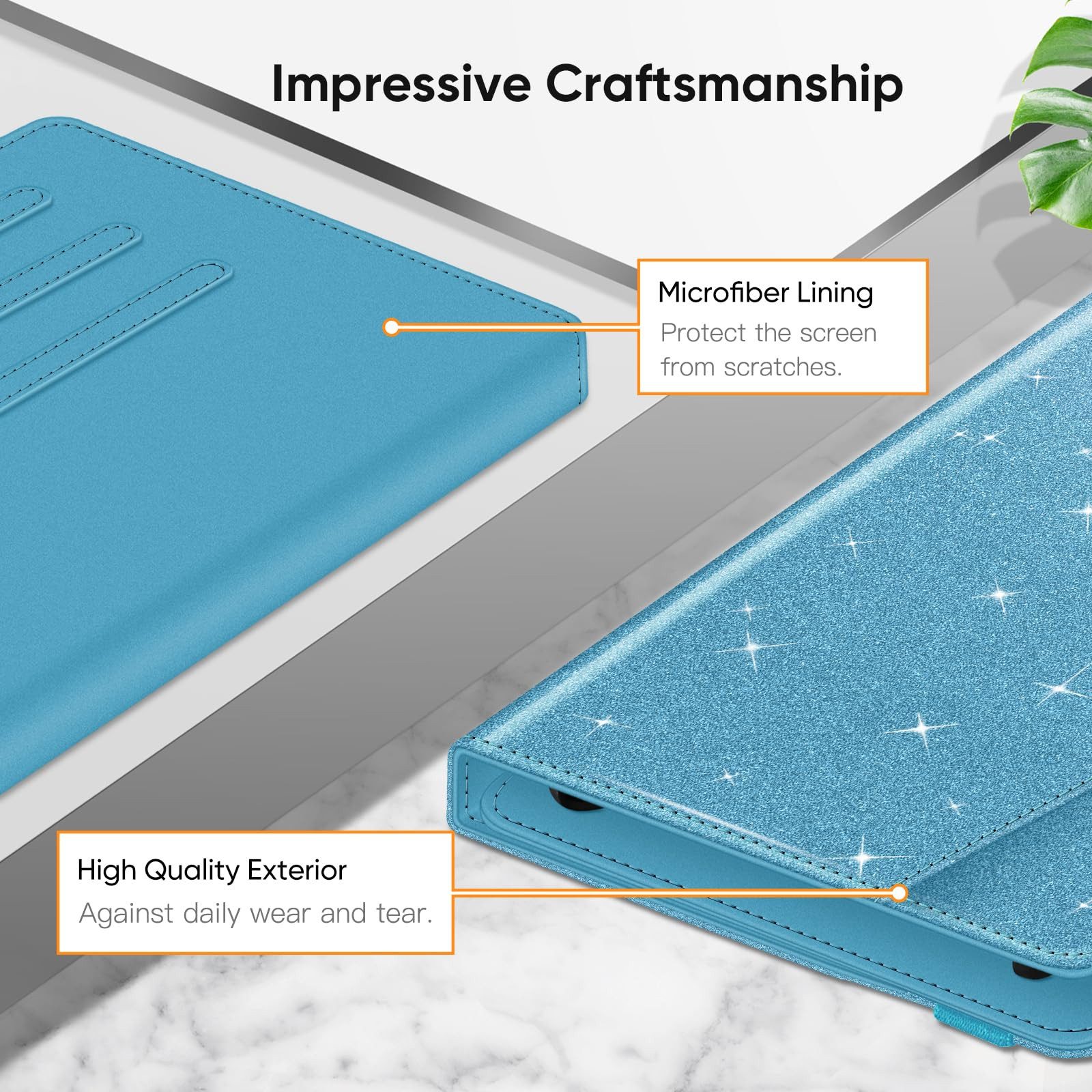 Fintie Tablet-Hülle Universal Hülle für Blackview Tab60 WiFi Tablet 10''/Tab 70/Tab 80 10" – Bild 2 von 5