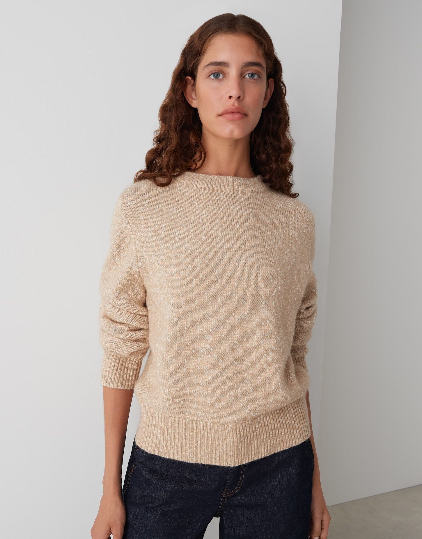 OPUS Strickpullover PANEP aus zweifarbigen Effektgarn günstig online kaufen