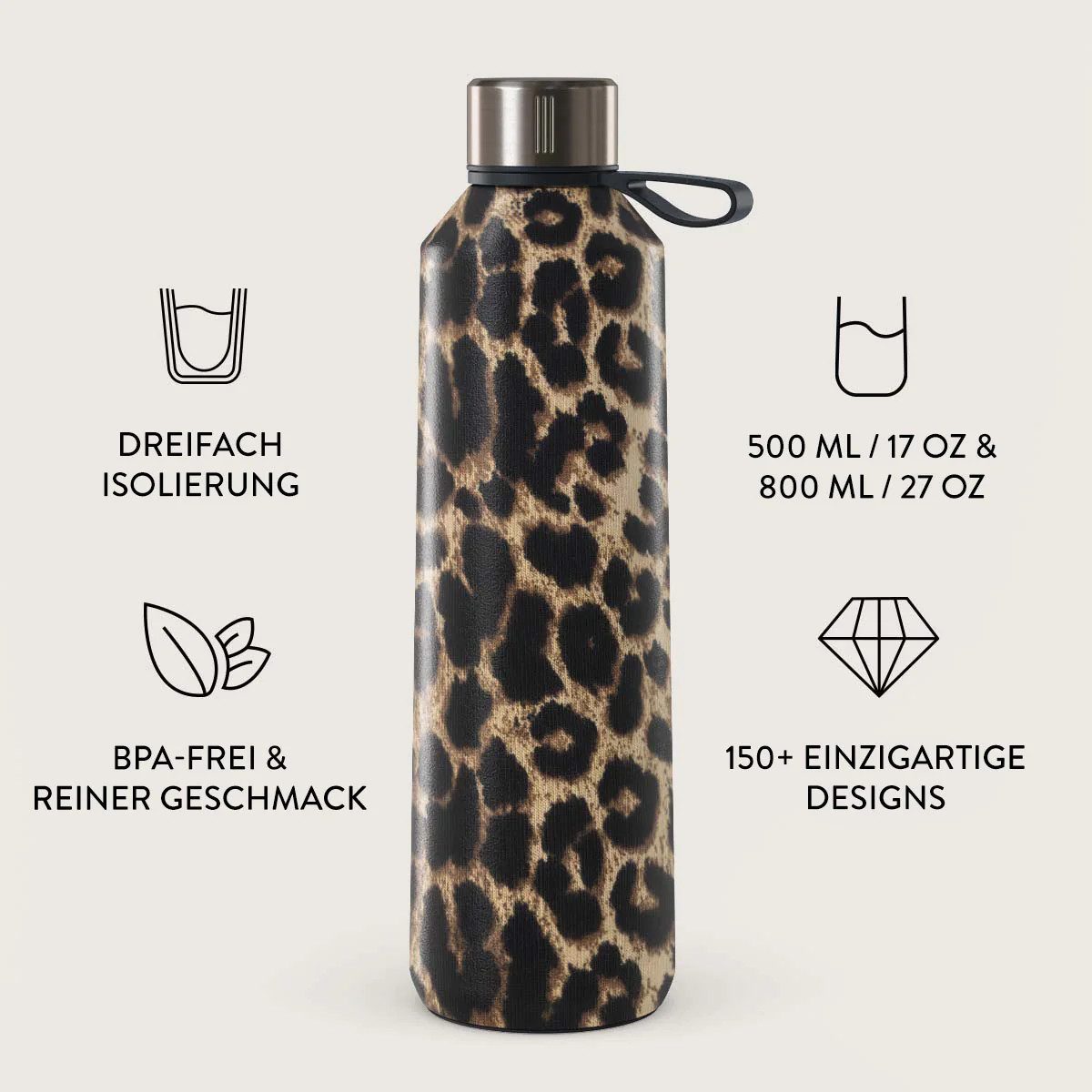 BURGA Trinkflasche Player Water Bottle 500ml