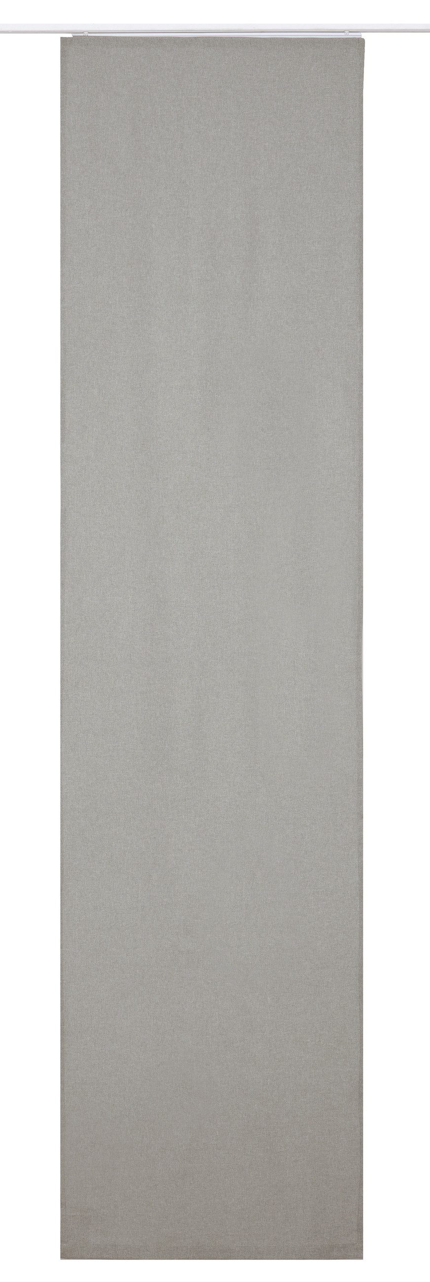 ELBERSDRUCKE Schiebegardine Schiebevorhang Lino taupe 245x60 günstig online kaufen