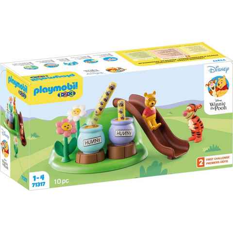 Playmobil® Konstruktions-Spielset Winnies & Tiggers Bienengarten (71317), Playmobil 1-2-3, (10 St), Made in Europe