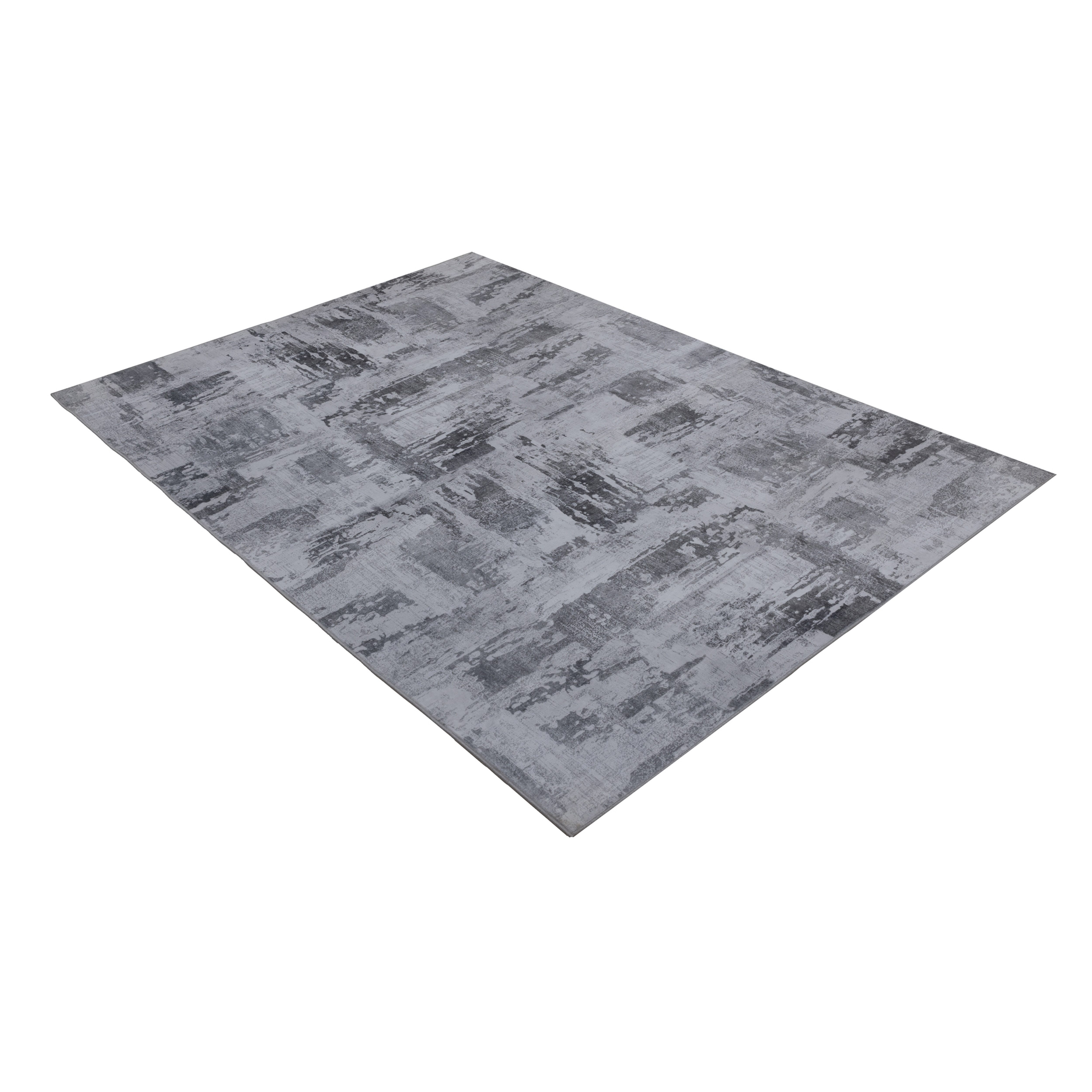 Kayoom Teppich Visionary 128, rechteckig, Höhe: 8 mm, Kurzflor, Vintage, Patchwork Muster, Modernes Muster