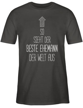 Shirtracer T-Shirt So sieht der beste Ehemann der Welt aus Herren & Männer Geschenke