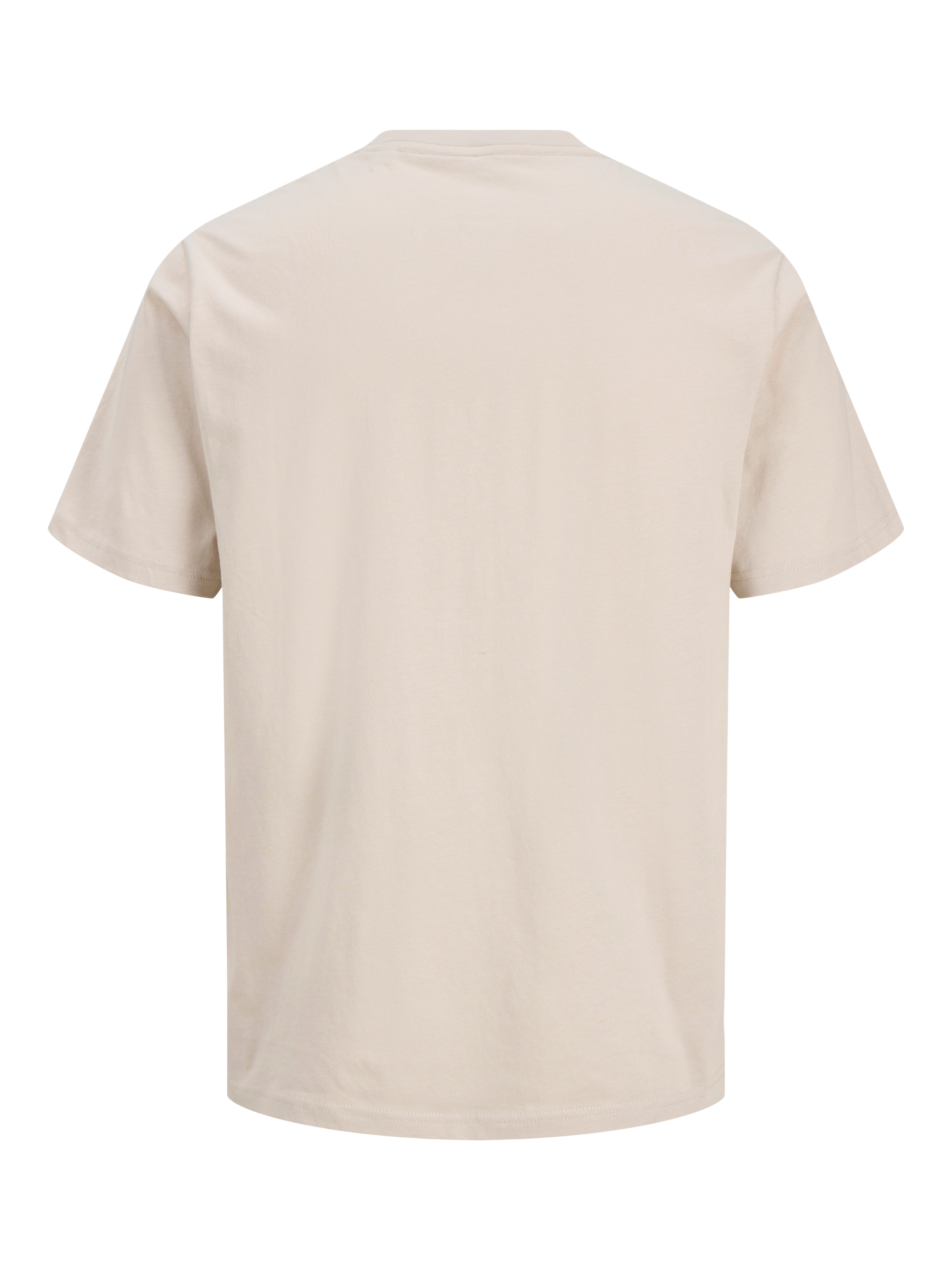 Jack & Jones Rundhalsshirt JJKYLE TEE SS CREW NECK aus Baumwolle und Jersey, mit geradem Abschluss, ohne Verschluss – Bild 5 von 5