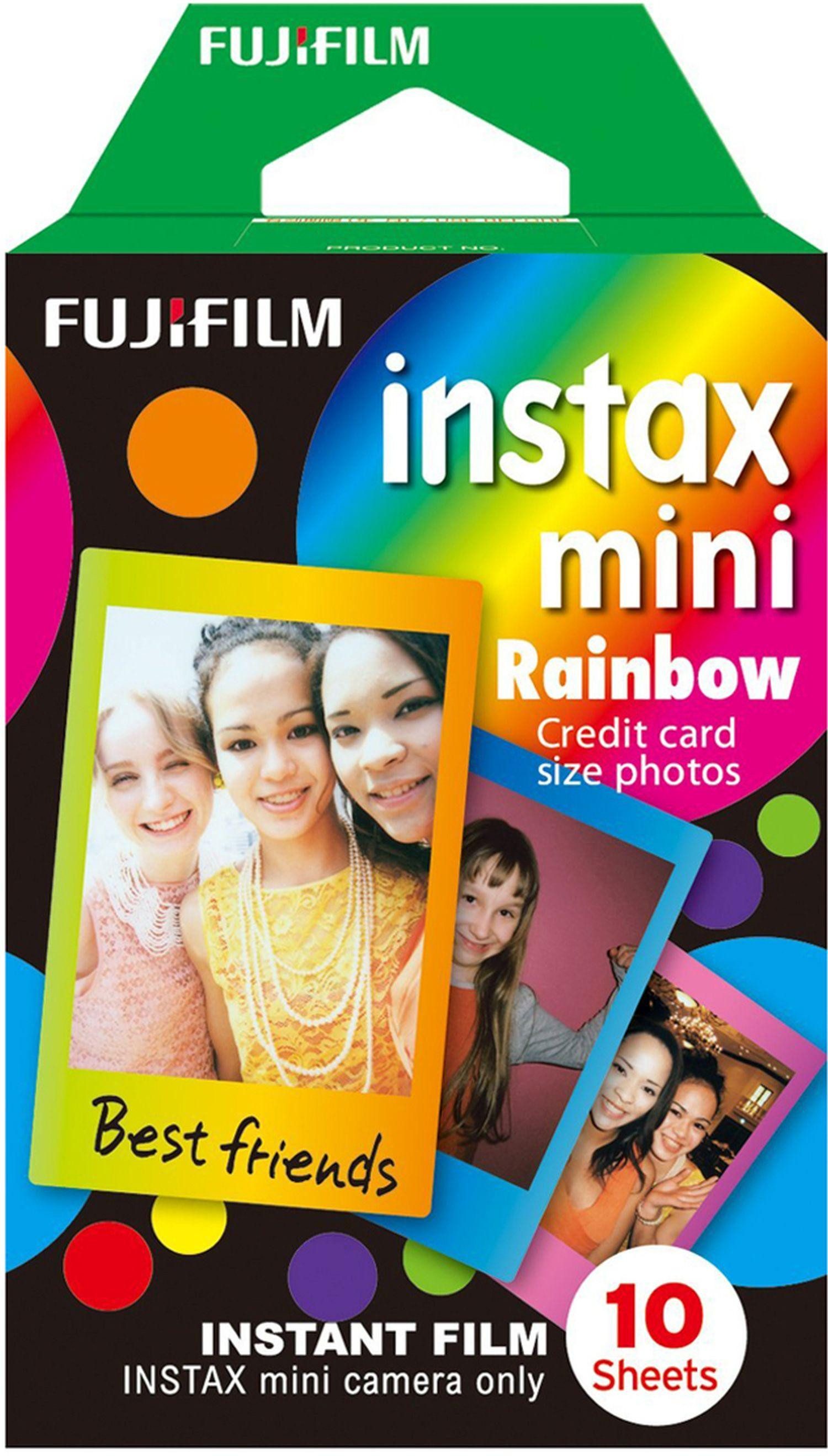 FUJIFILM Sofortbildfilm Fujifilm Instax Mini Film Rainbow Single