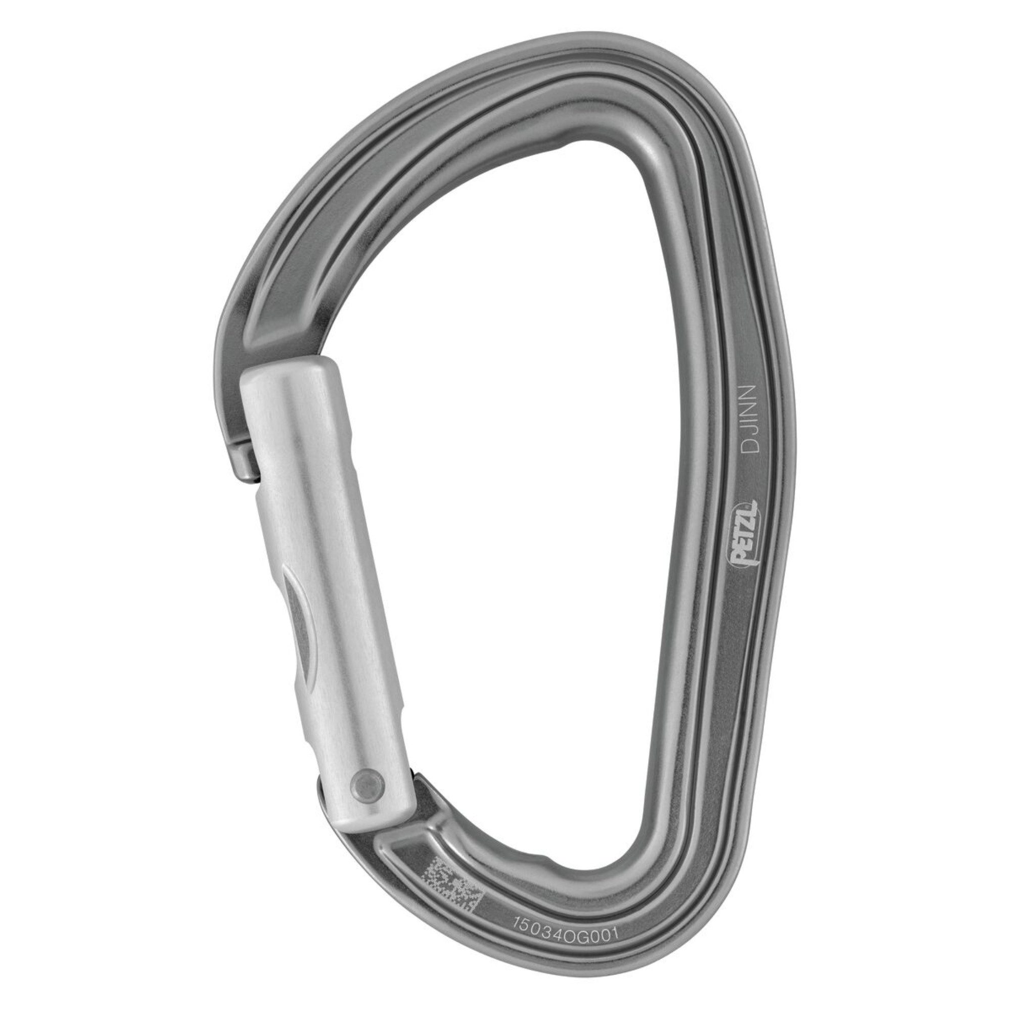 Petzl Karabiner Karabiner DJINN gerade - Gray