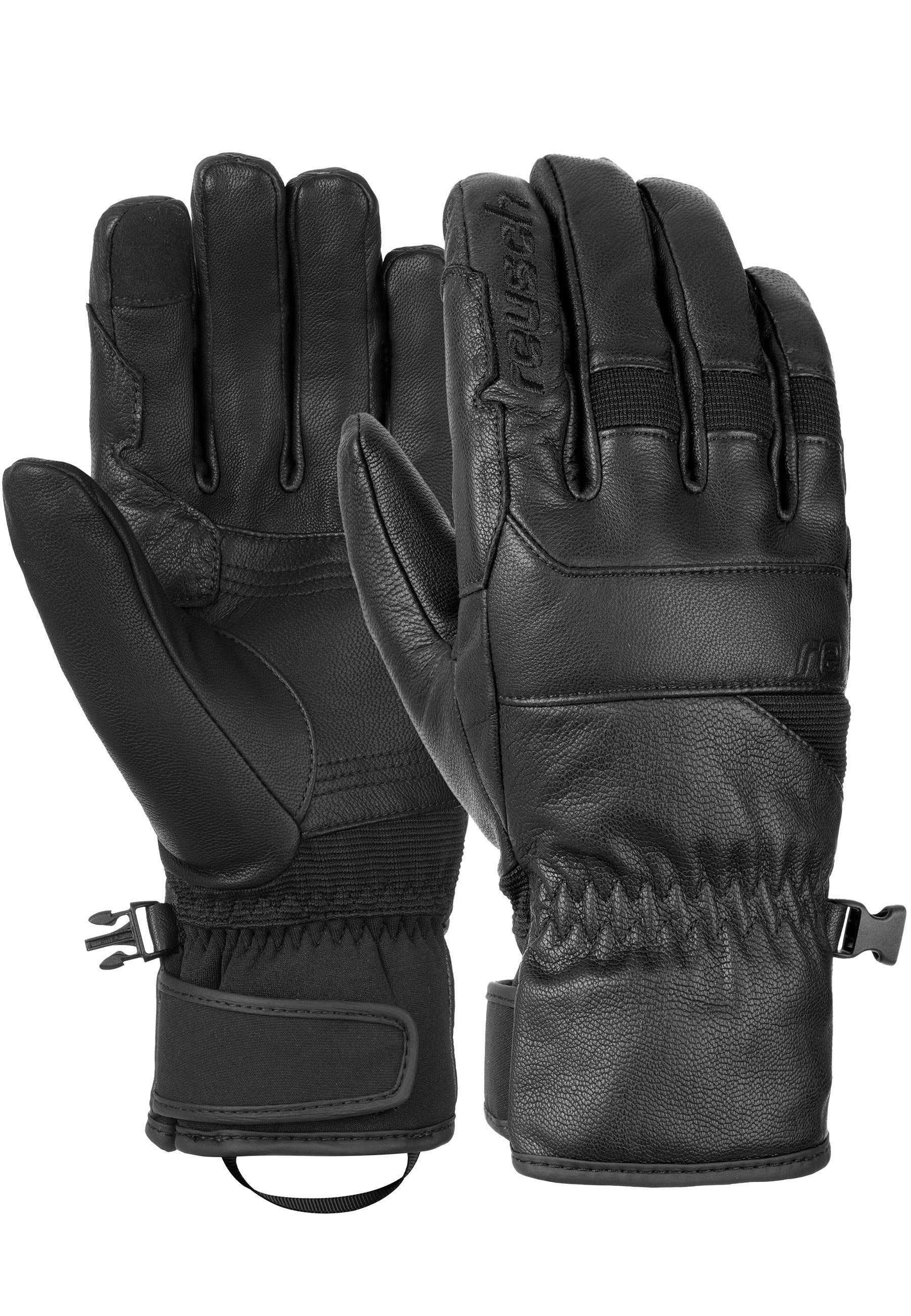 Reusch Skihandschuhe Corey sportlichem schwarz in Design