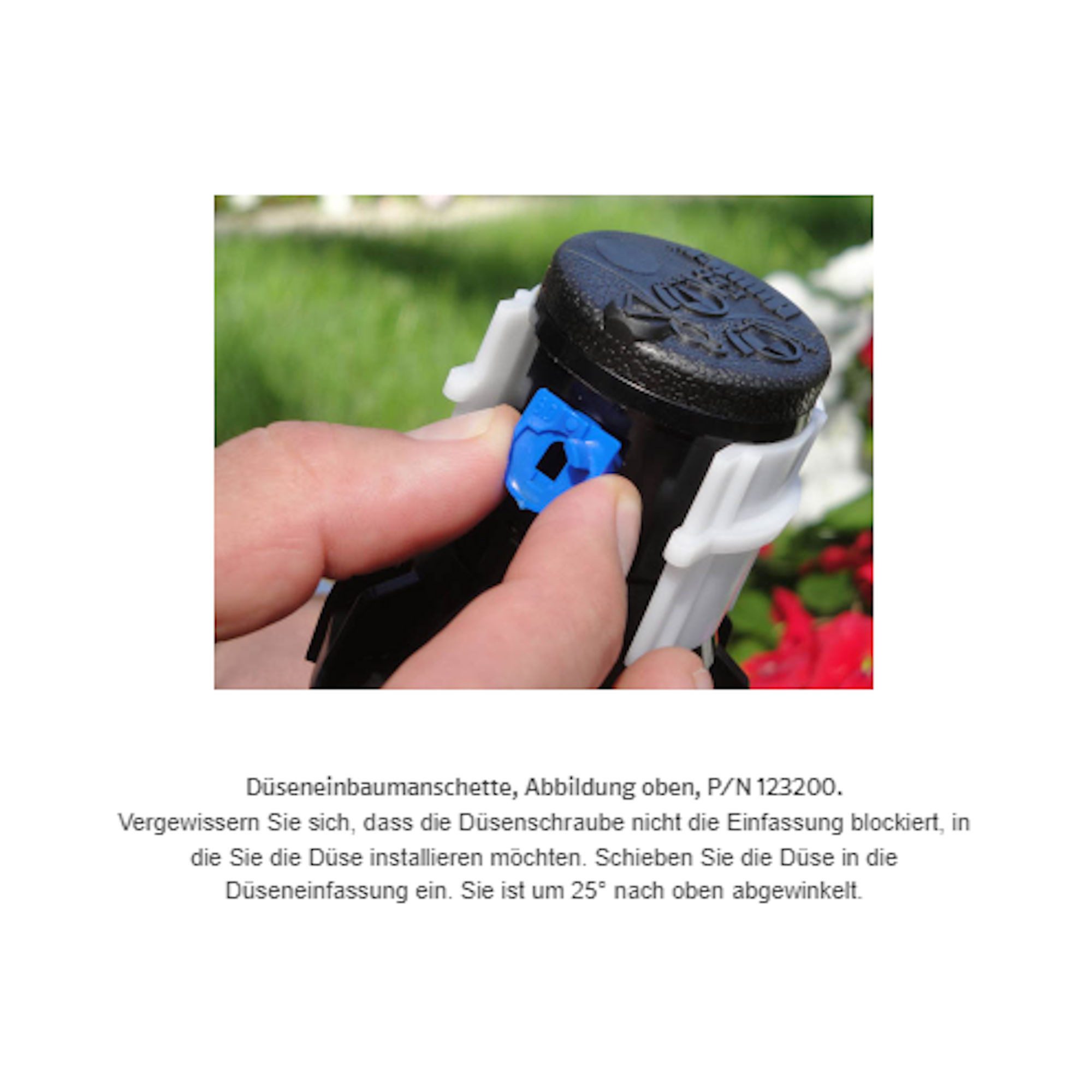 Hunter Bewässerungssystem Düsen Einbau Manschette Haltering für Regner I-20 I-25 PGP (123200)