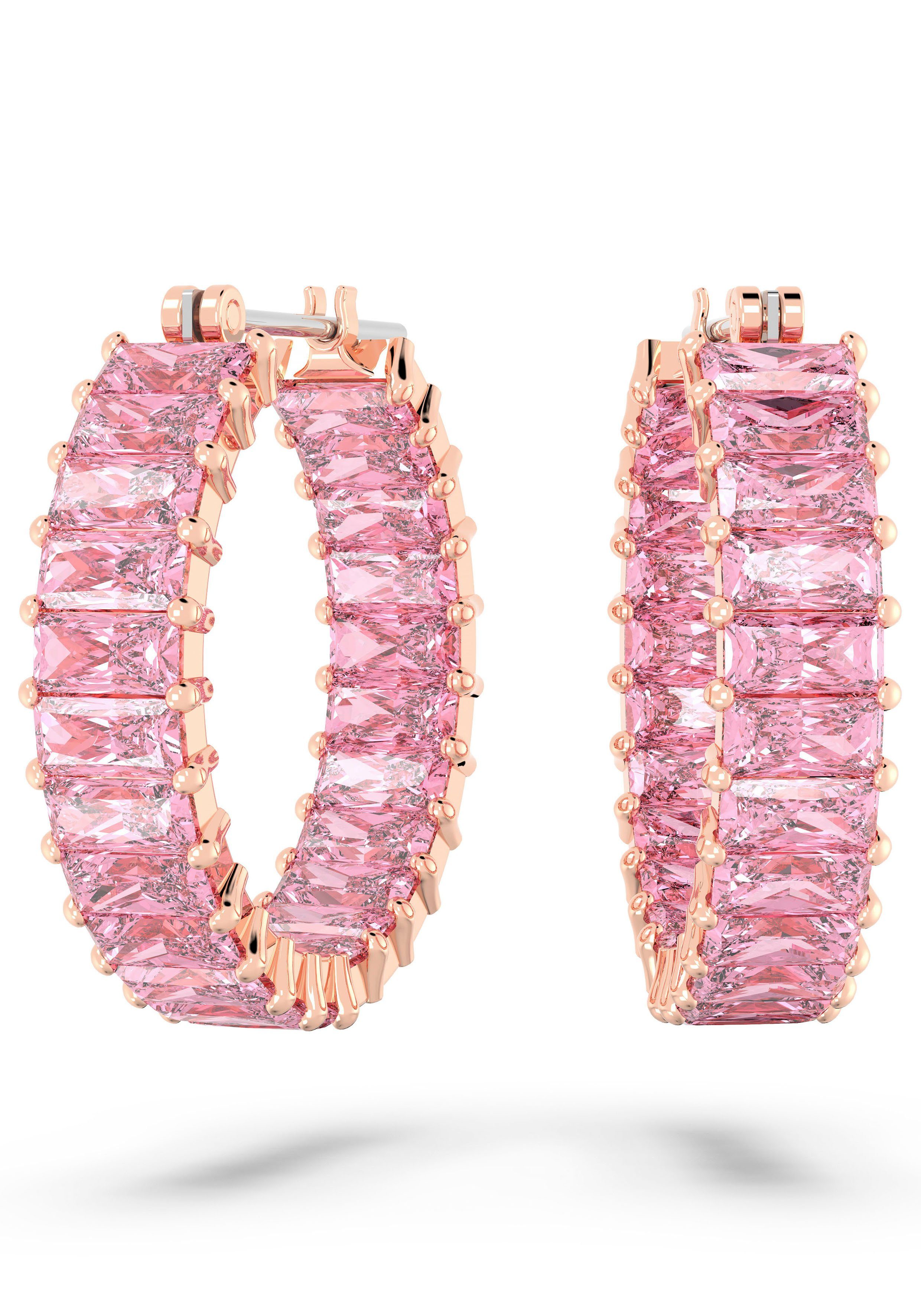 Swarovski Paar Серьги-кольца Matrix, mit Swarovski® Kristall