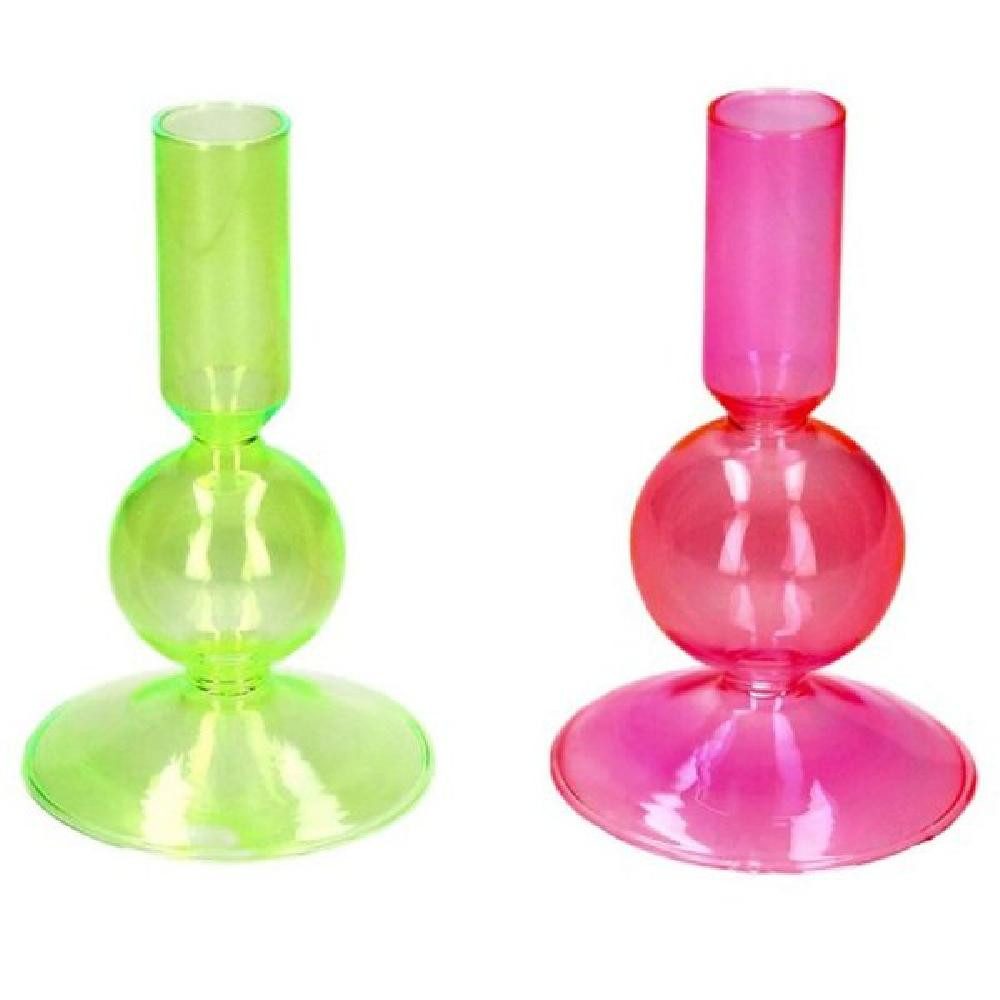 Giftcompany Kerzenhalter Kerzenständer Voile Neon Pink günstig online kaufen