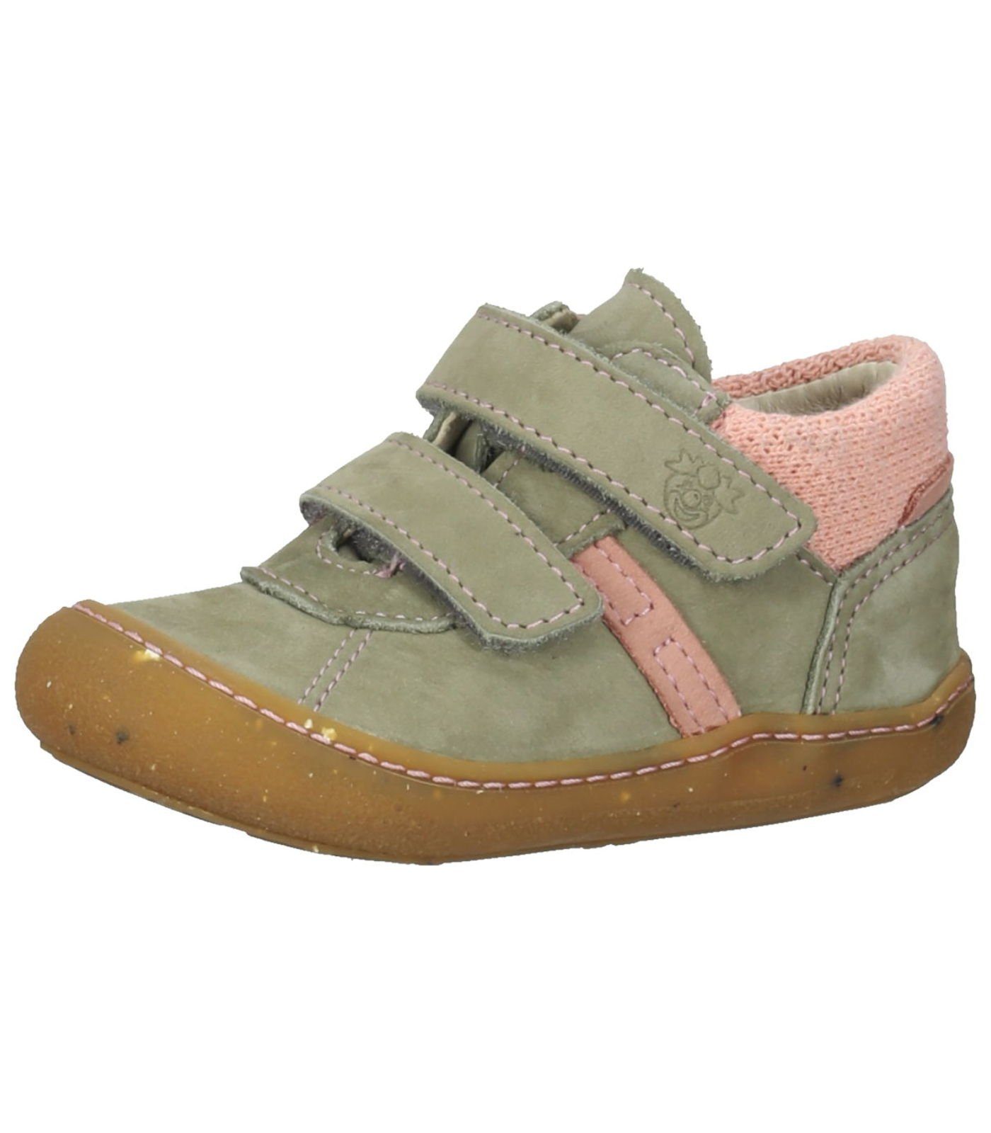 Pepino Halbschuhe Leder/Textil Klettschuh