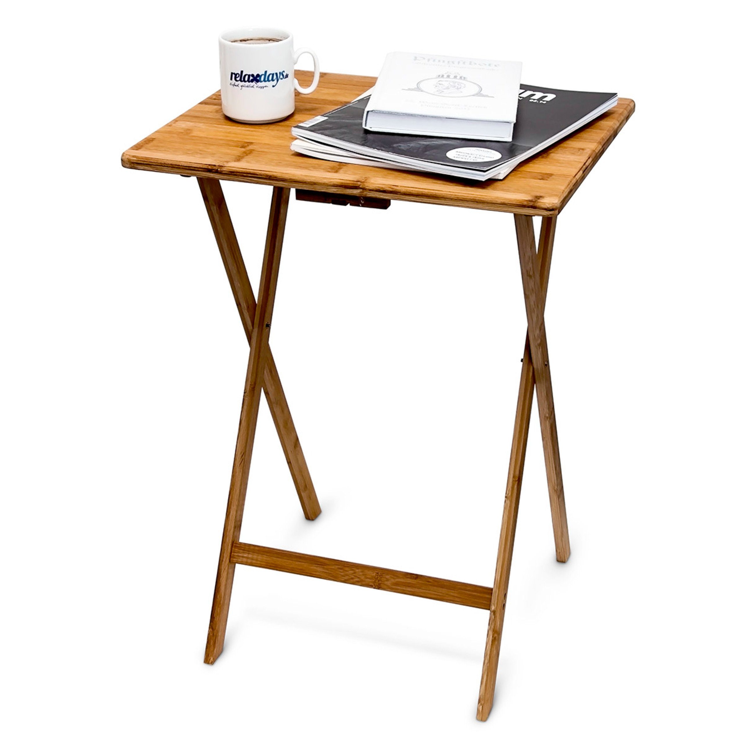 relaxdays Klapptisch »Beistelltisch klappbar Bambus« online kaufen OTTO