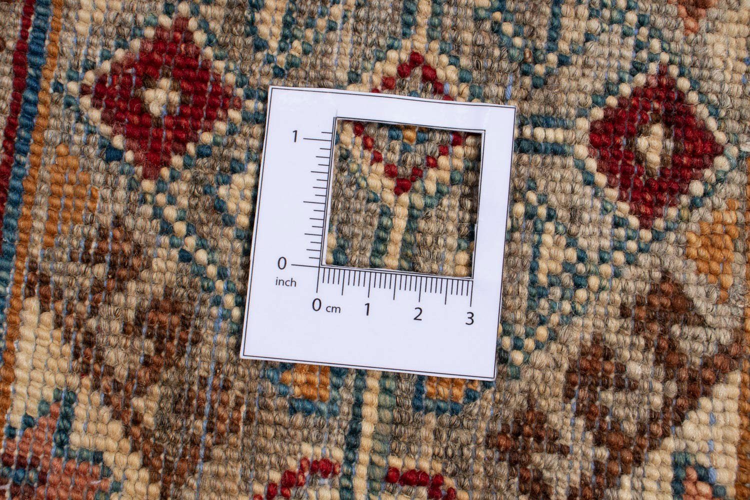 Orientteppich Ziegler - 116 Einzelstück rechteckig, 75 Wohnzimmer, - 6 Zertifikat Handgeknüpft, Höhe: cm mit mm, morgenland, mehrfarbig, x